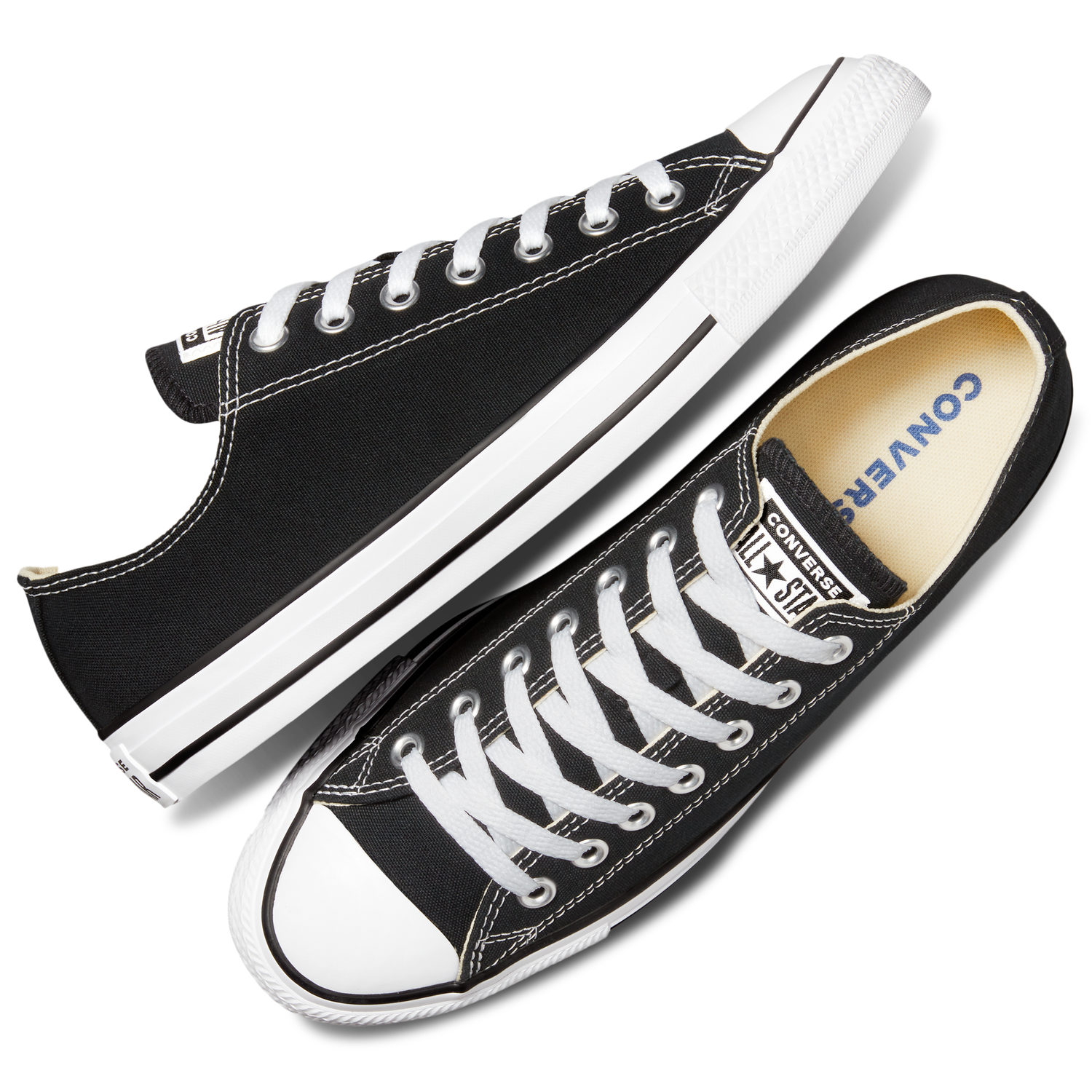 Converse All Star Low Top - Men's - Black/White
