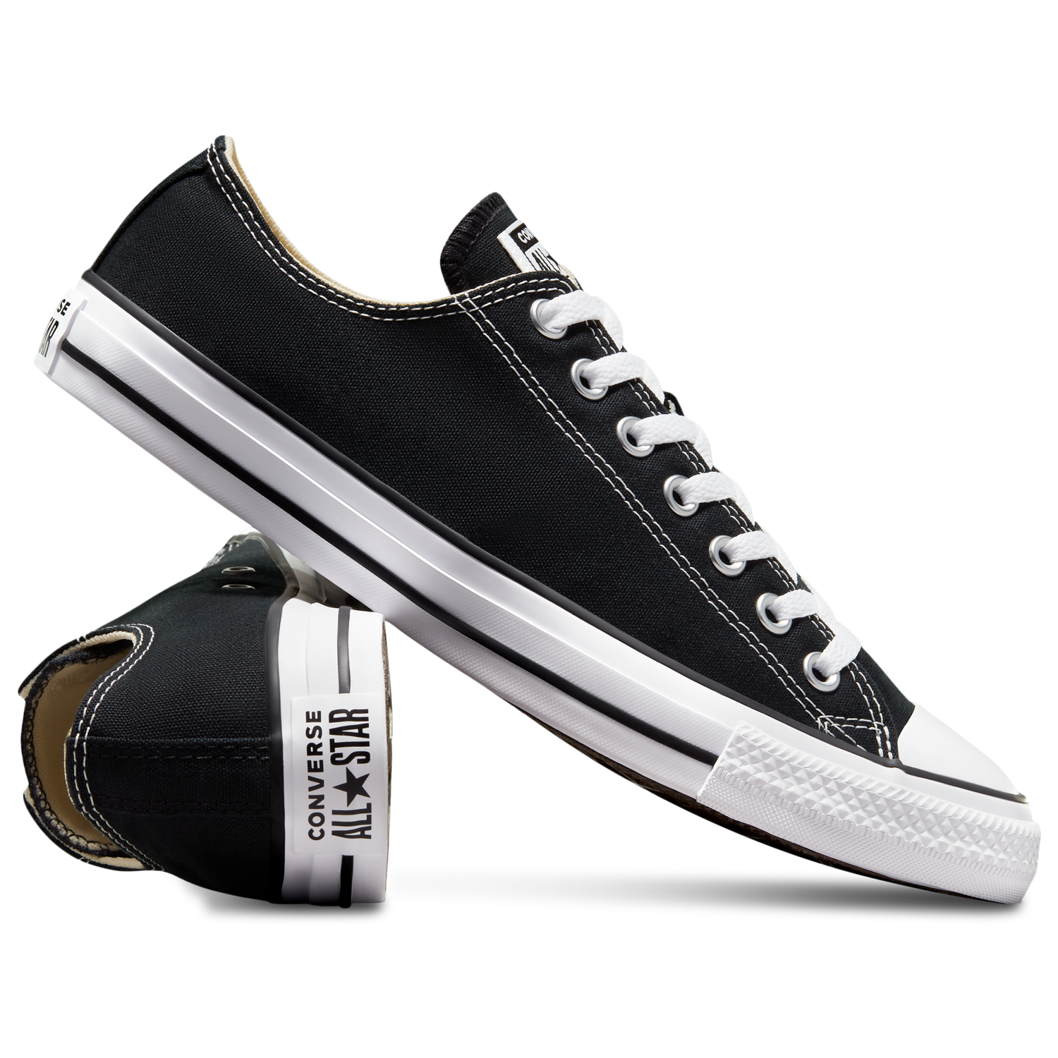 Converse All Star Low Top - Men's - Black/White