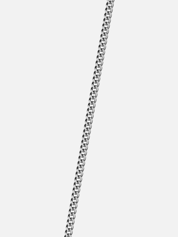RED GEMSTONE CHAIN | Silver
