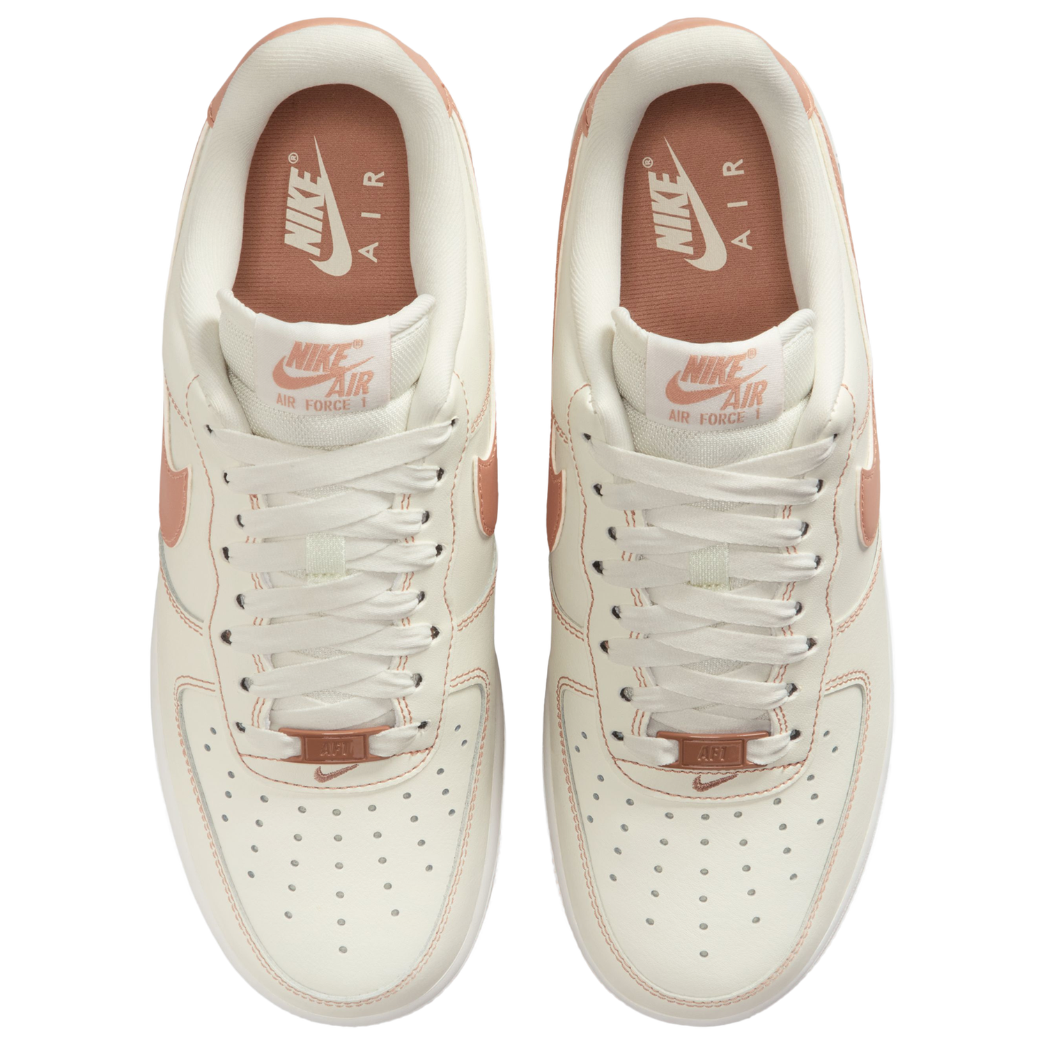 Nike Air Force 1 07 NA36 - Women's - Sail/Rose Gold