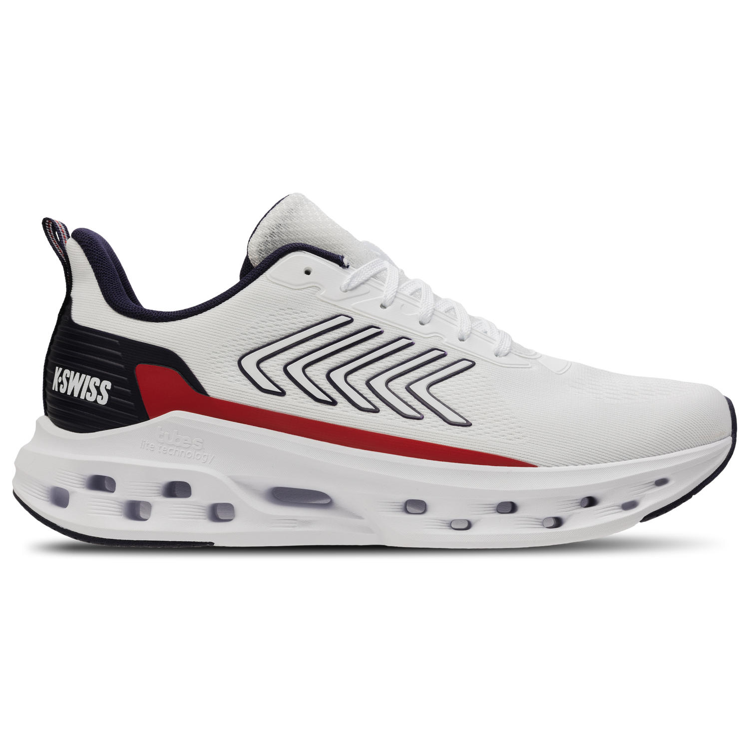 K-Swiss Melrose Tubes Lite - Women's - White/Red/Navy