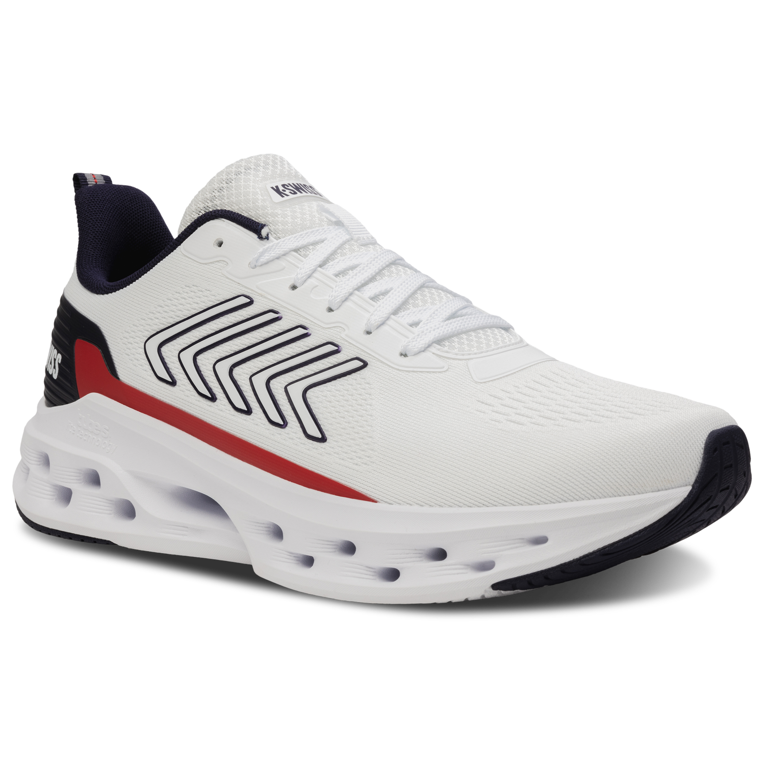 K-Swiss Melrose Tubes Lite - Women's - White/Red/Navy