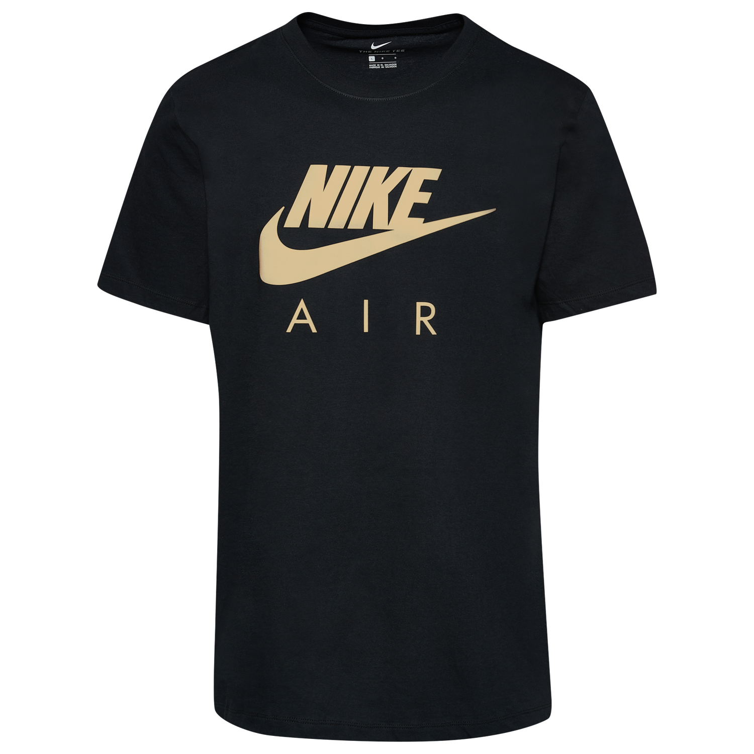 Nike Air Reflective T-Shirt - Men's - Black/Gold