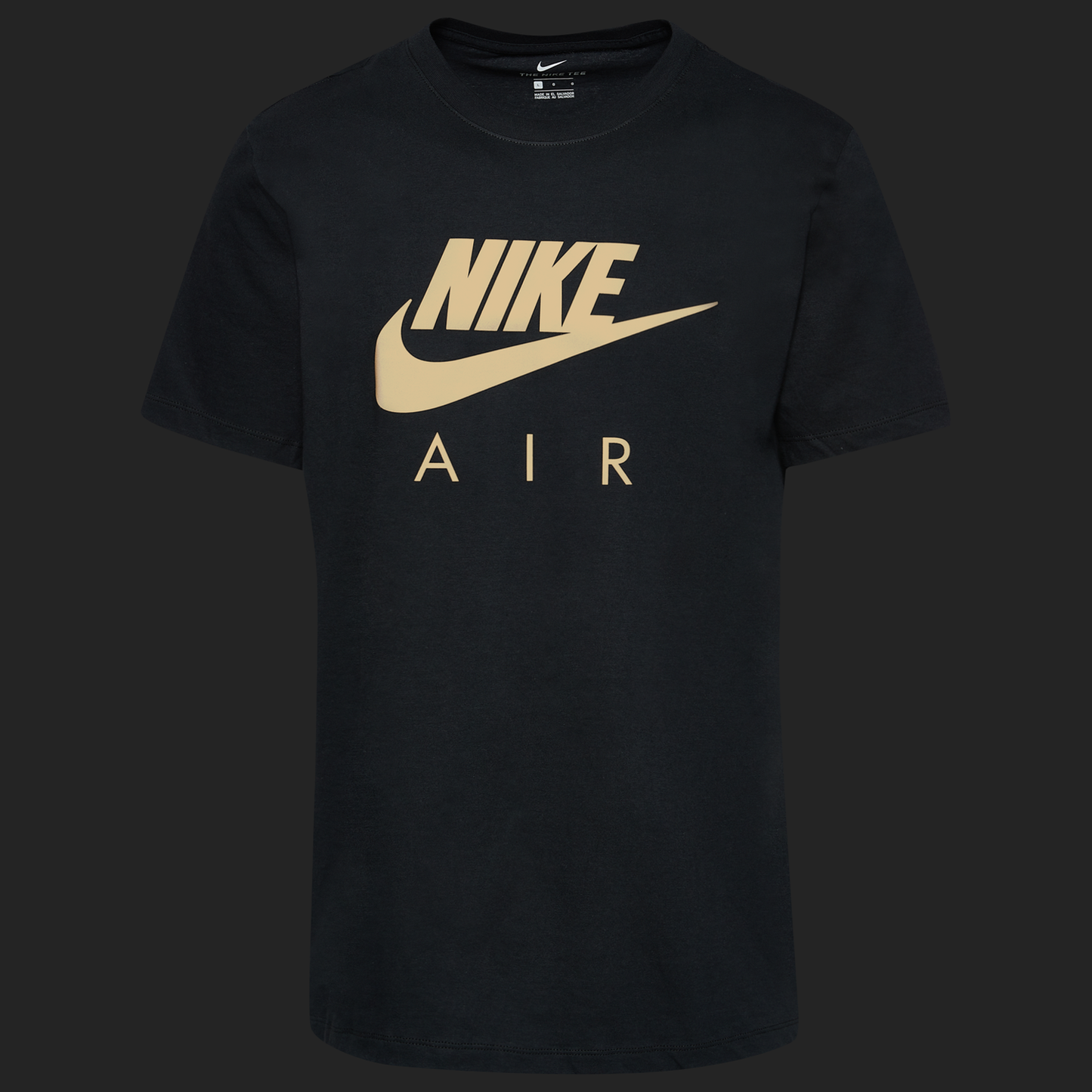 Nike Air Reflective T-Shirt - Men's - Black/Gold