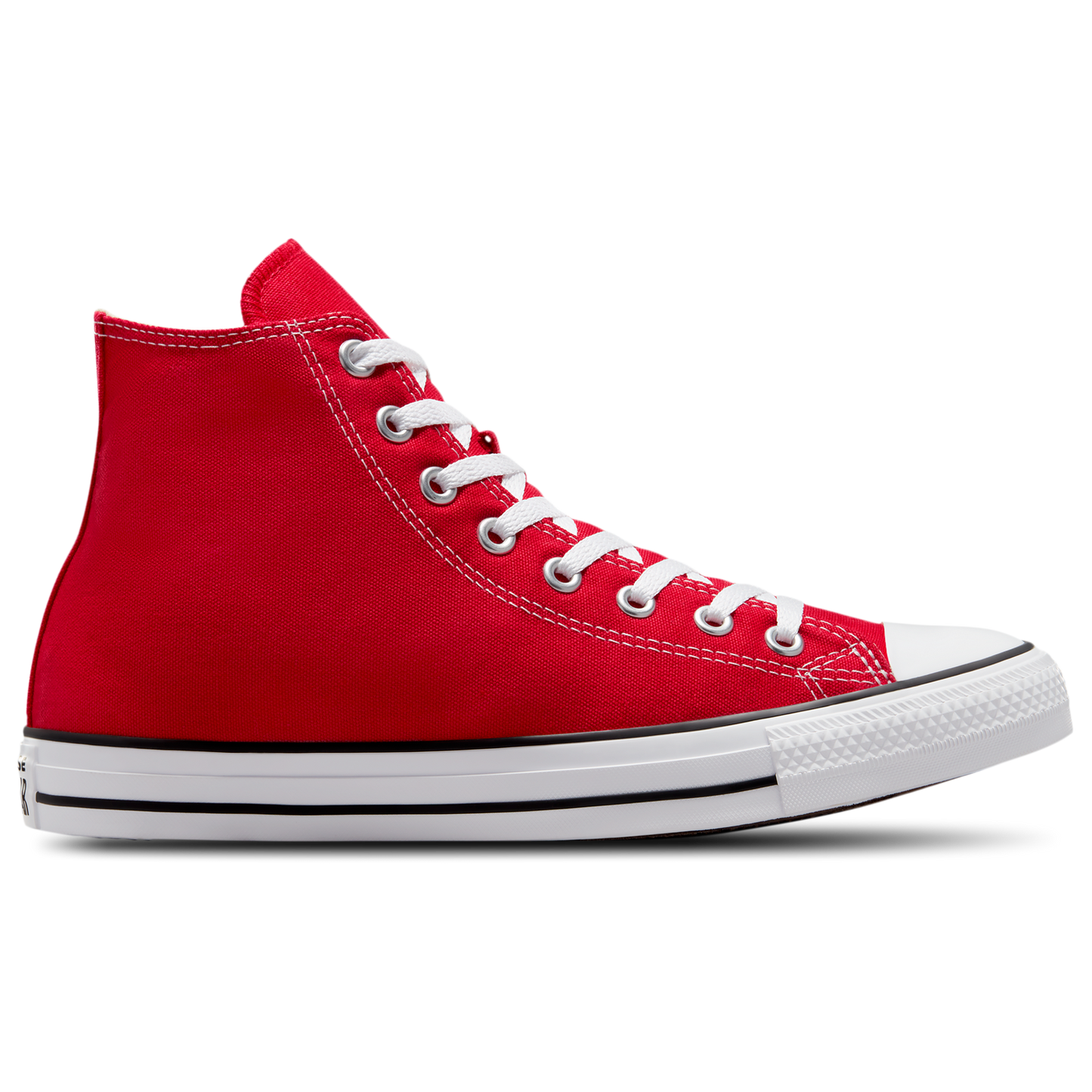 Converse All Star High Top - Men's - Bright Red/White