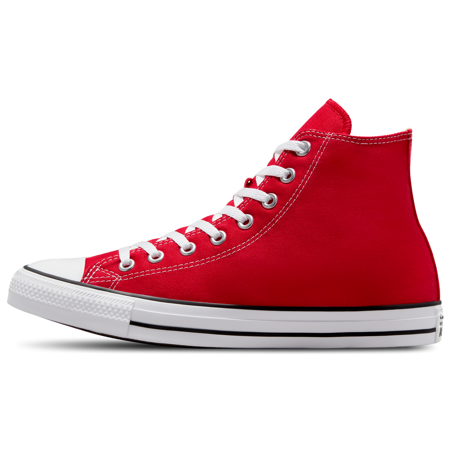 Converse All Star High Top - Men's - Bright Red/White