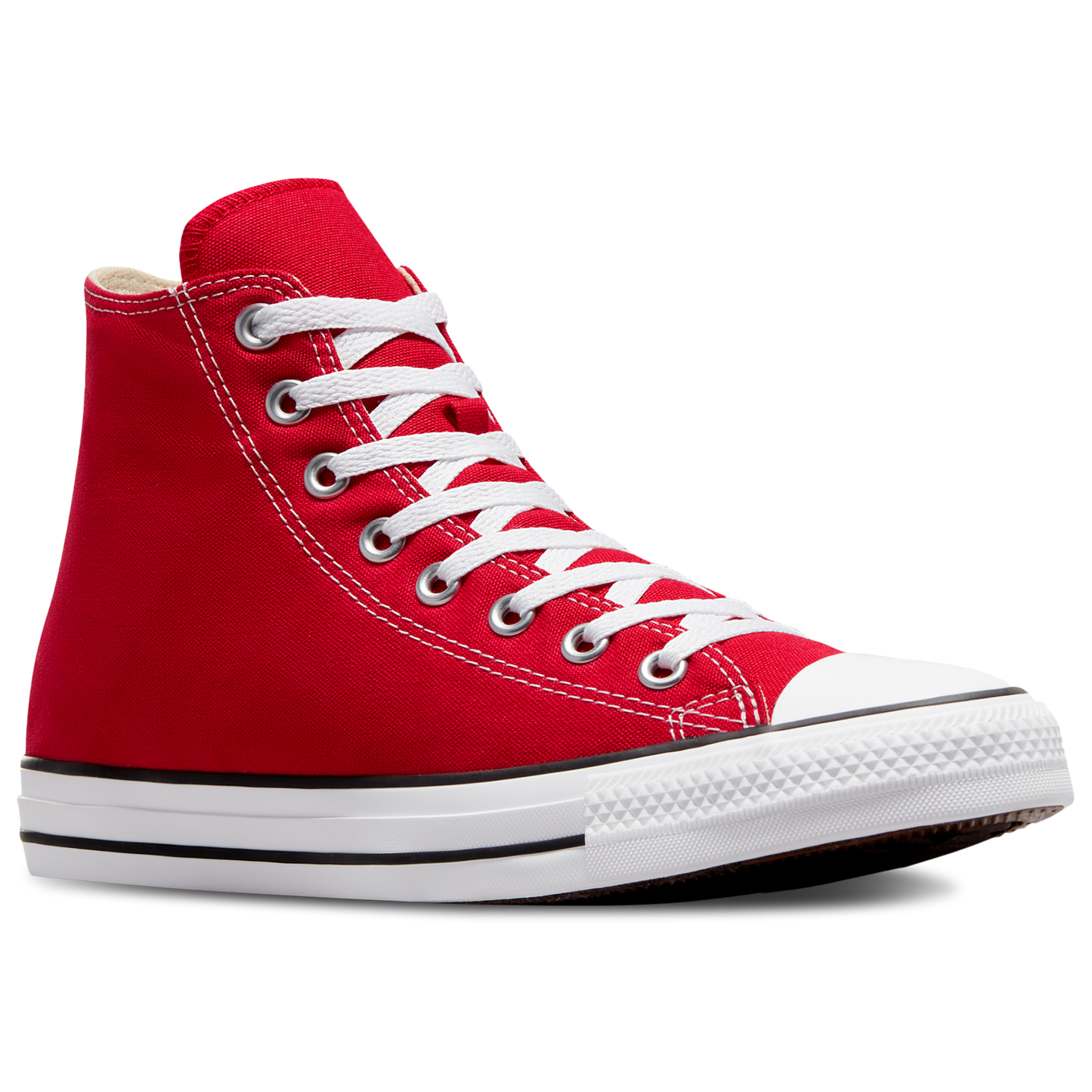 Converse All Star High Top - Men's - Bright Red/White