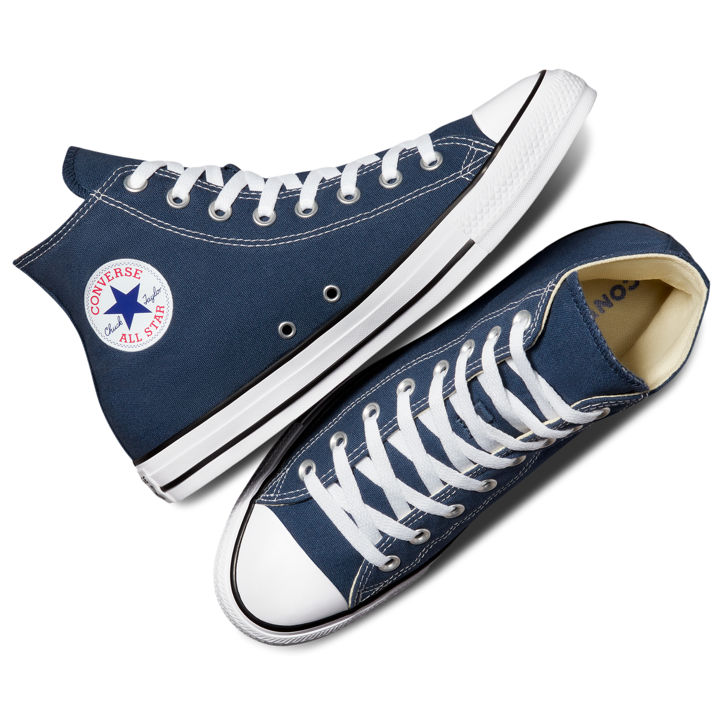 Converse All Star High Top - Men's - Navy/White