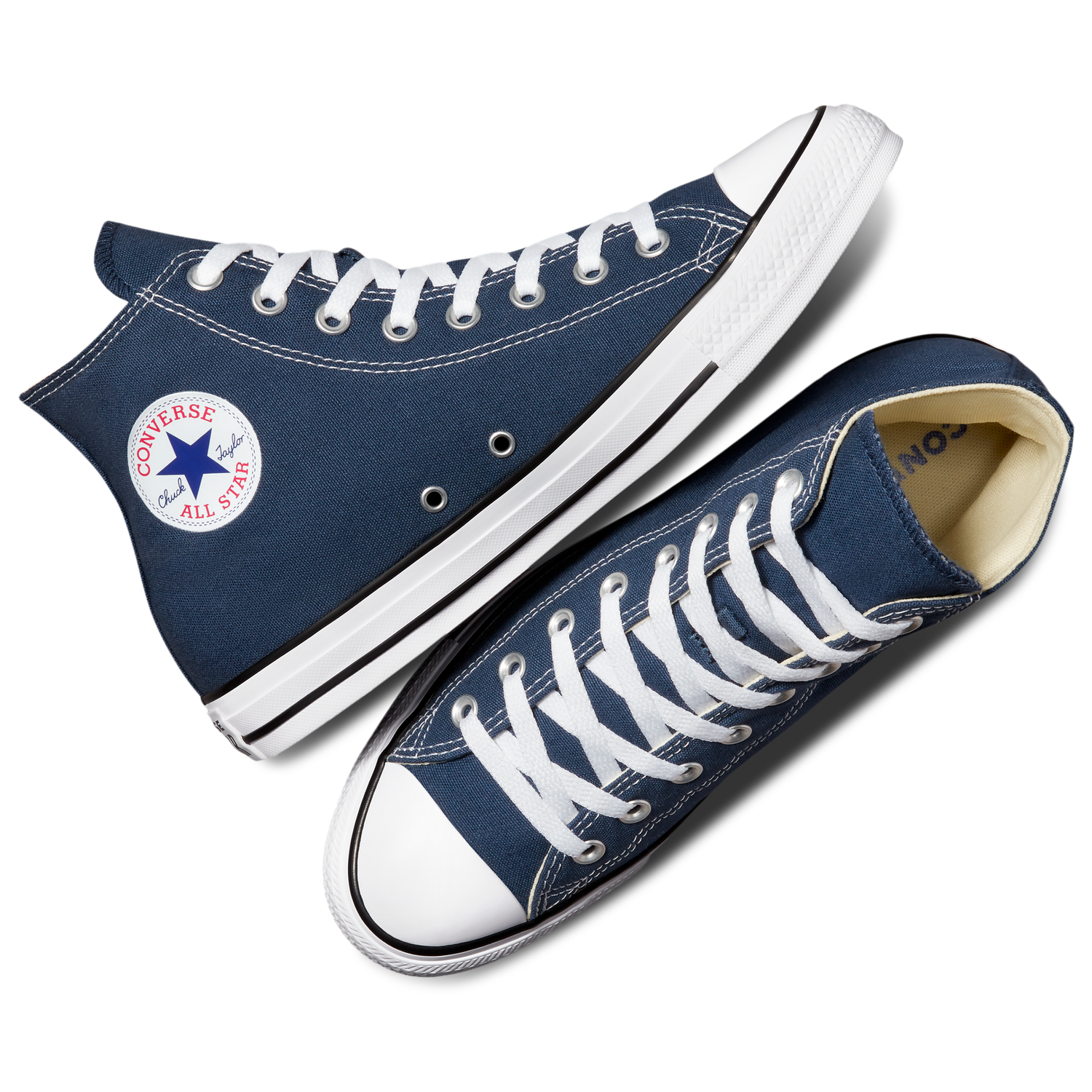Converse All Star High Top - Men's - Navy/White
