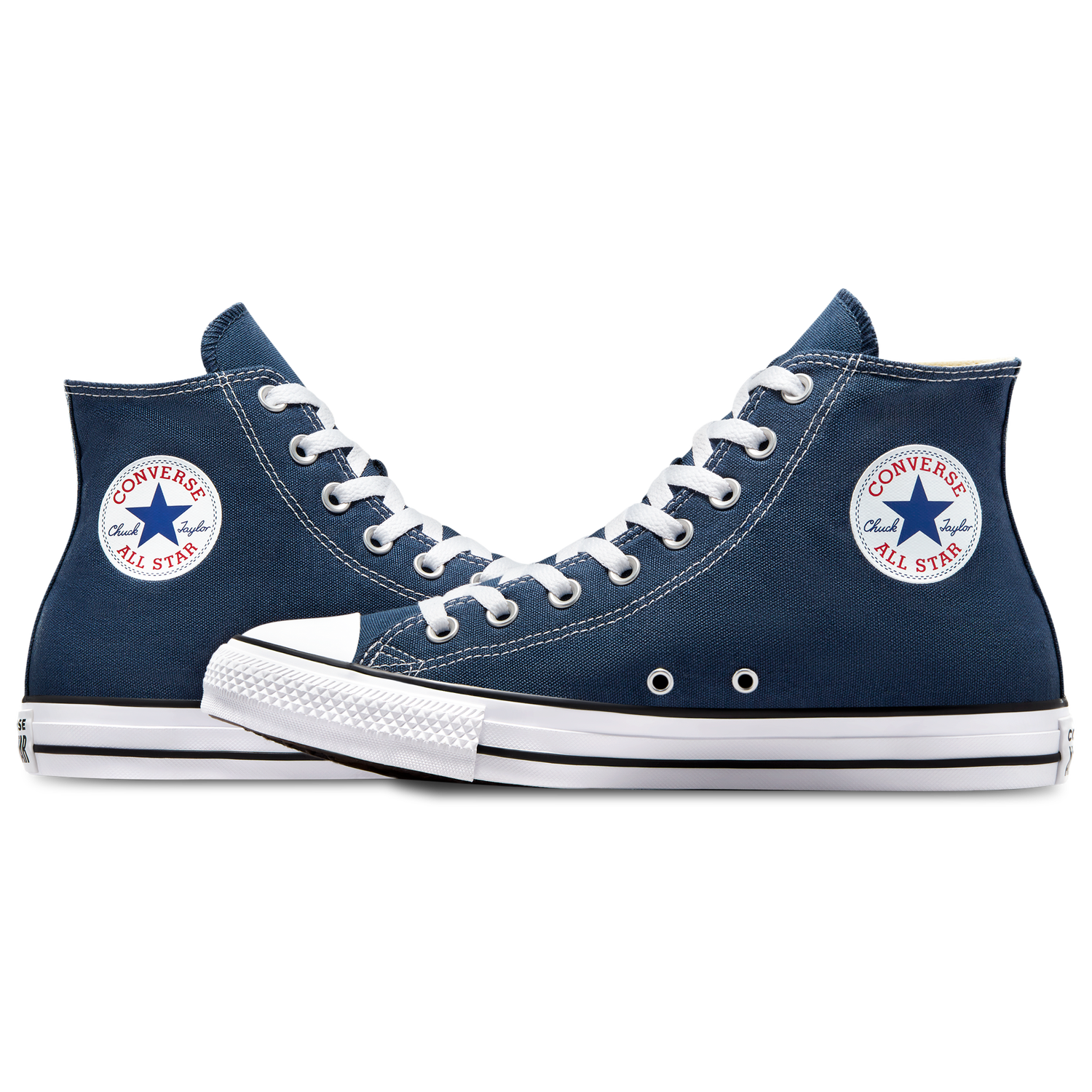 Converse All Star High Top - Men's - Navy/White