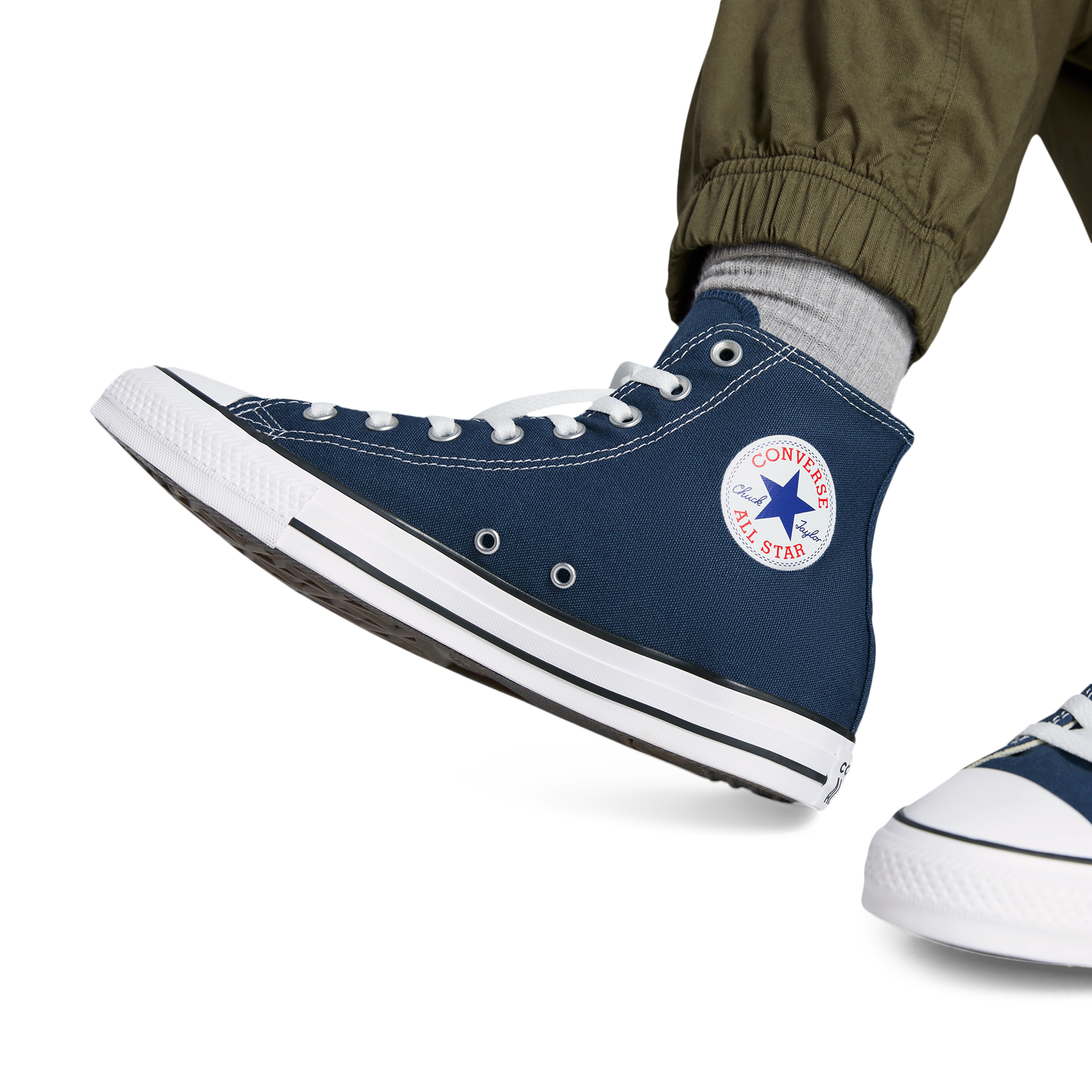 Converse All Star High Top - Men's - Navy/White