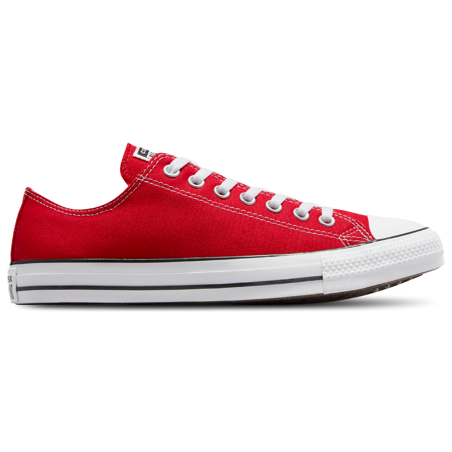 Converse All Star Low Top - Men's - White/Bright Red