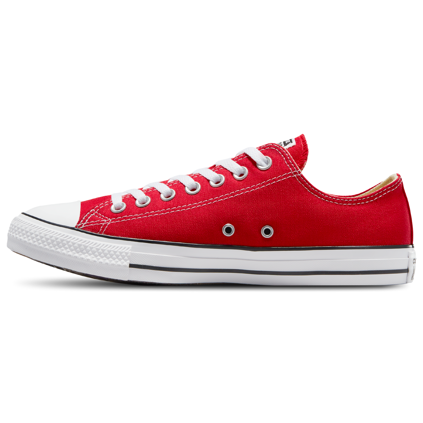 Converse All Star Low Top - Men's - White/Bright Red