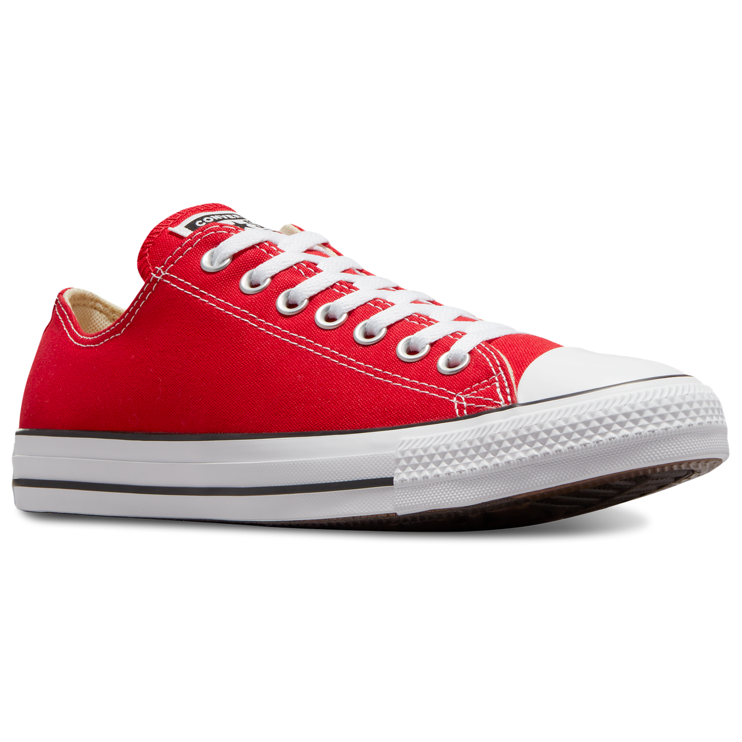 Converse All Star Low Top - Men's - White/Bright Red