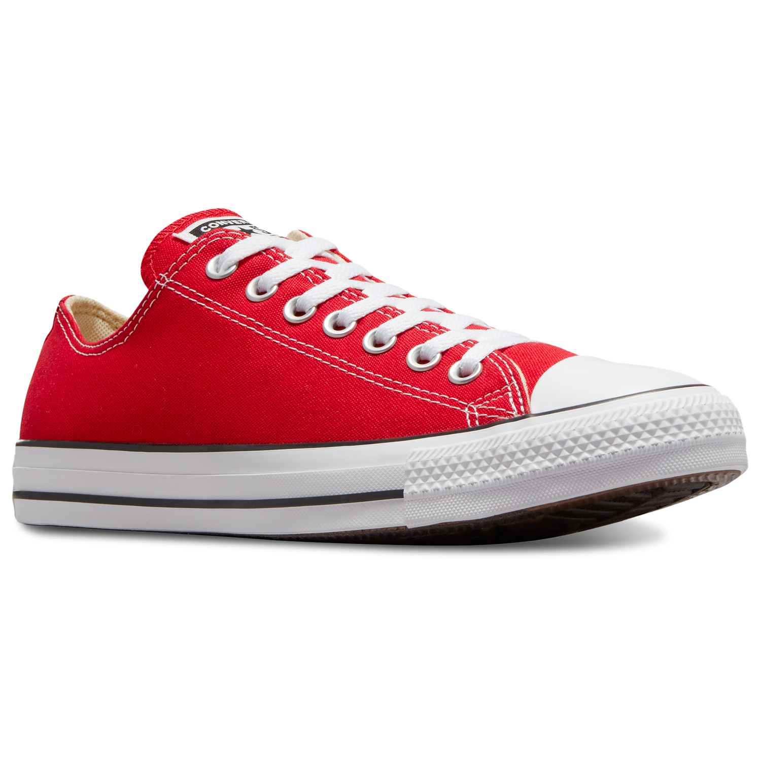 Converse All Star Low Top - Men's - White/Bright Red