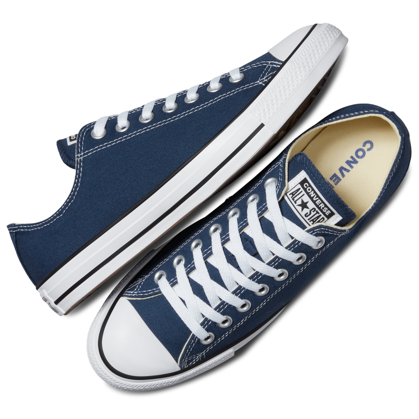 Converse All Star Low Top - Men's - Navy/White