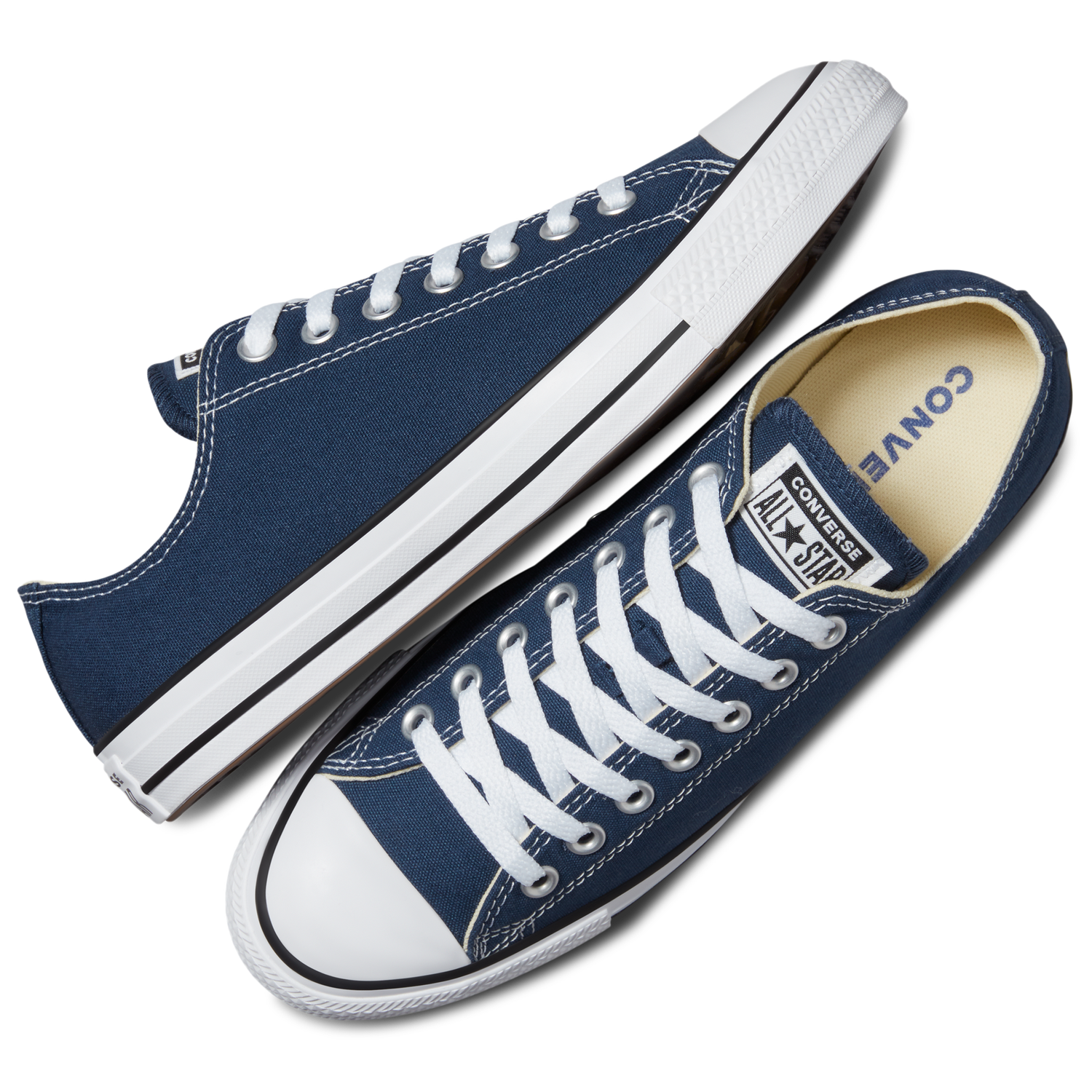 Converse All Star Low Top - Men's - Navy/White