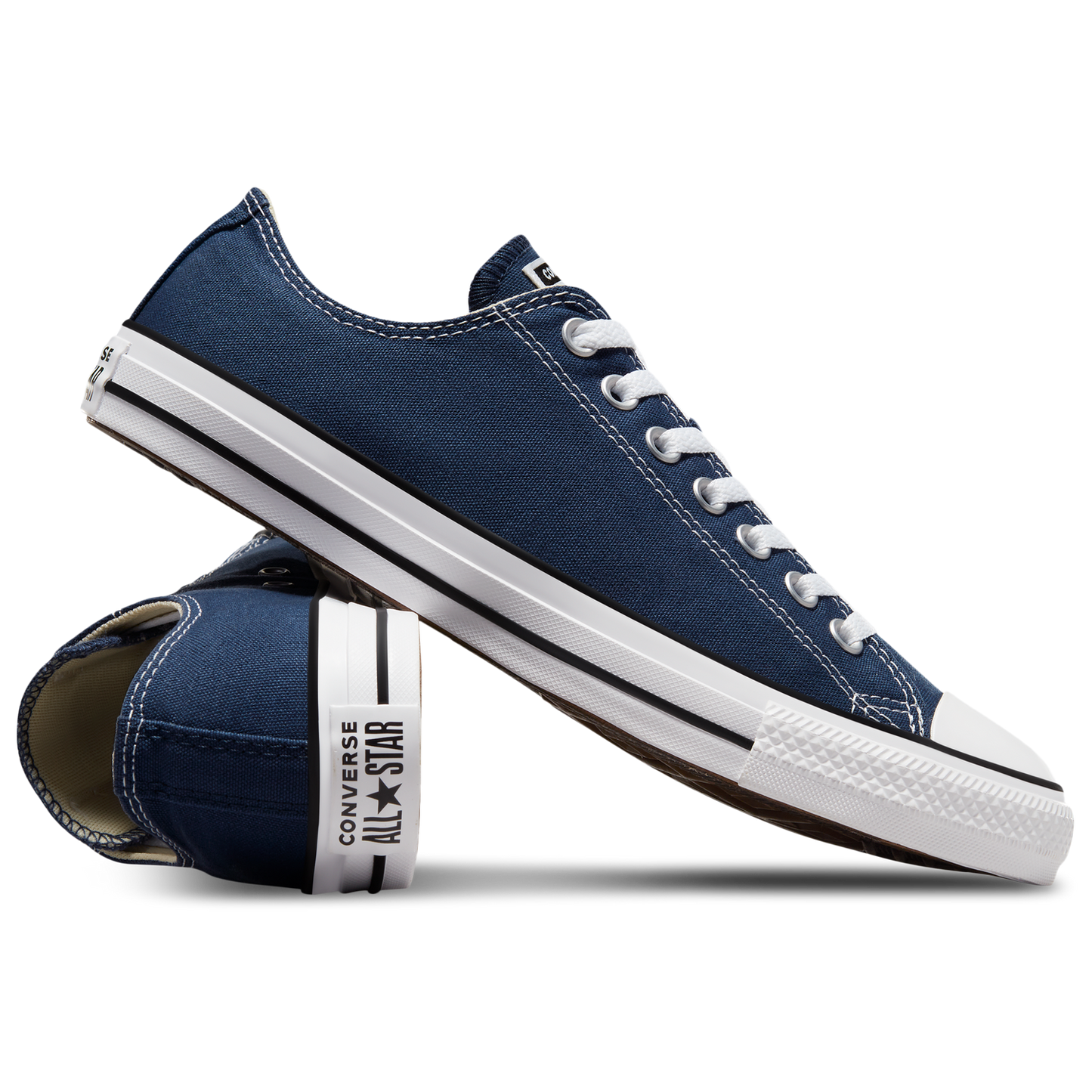 Converse All Star Low Top - Men's - Navy/White