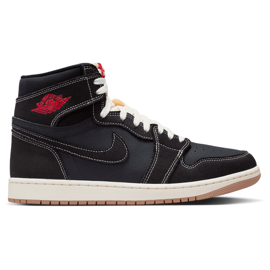 Jordan AJ 1 Retro High OG FC - Men's - Black/University Red/Sail