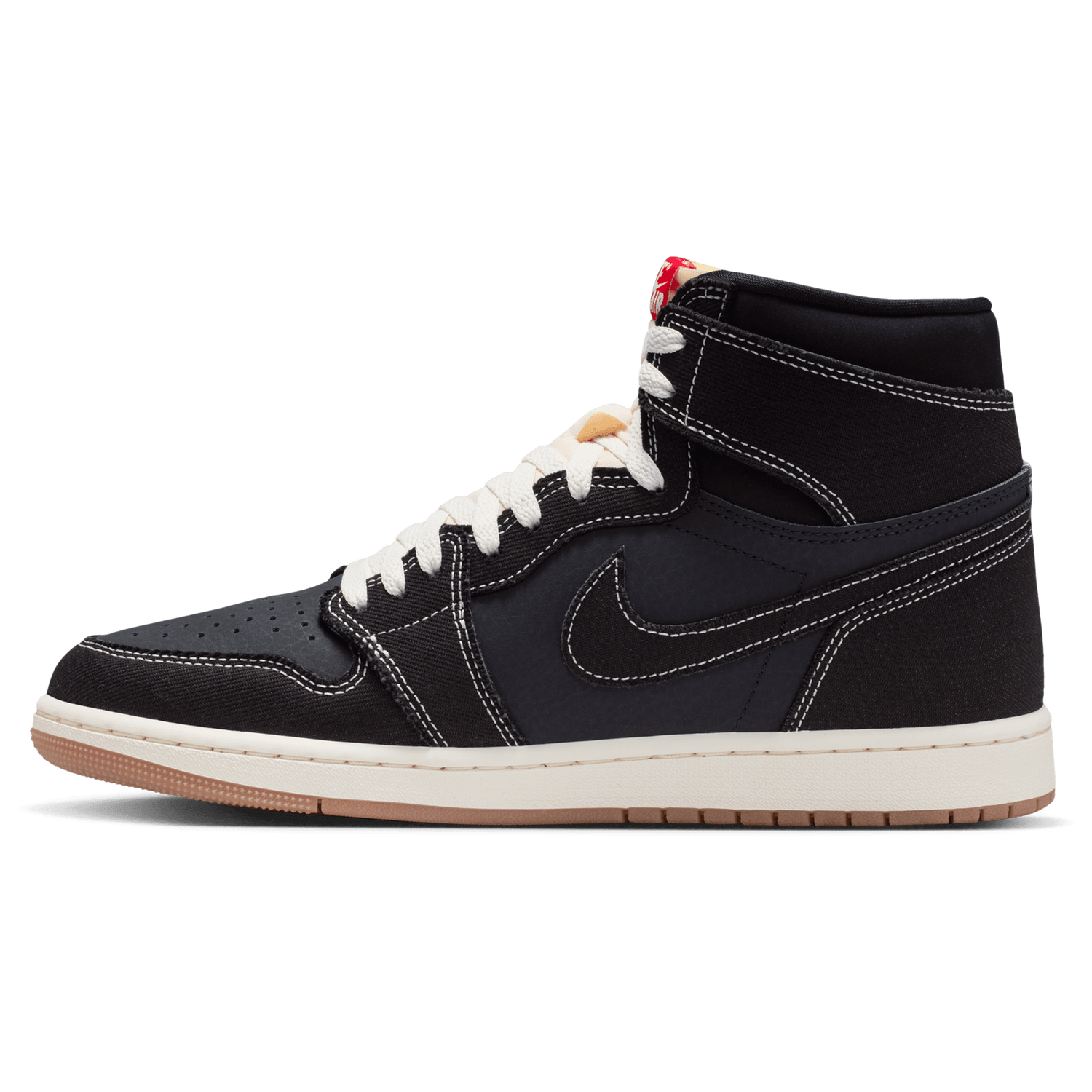 Jordan AJ 1 Retro High OG FC - Men's - Black/University Red/Sail