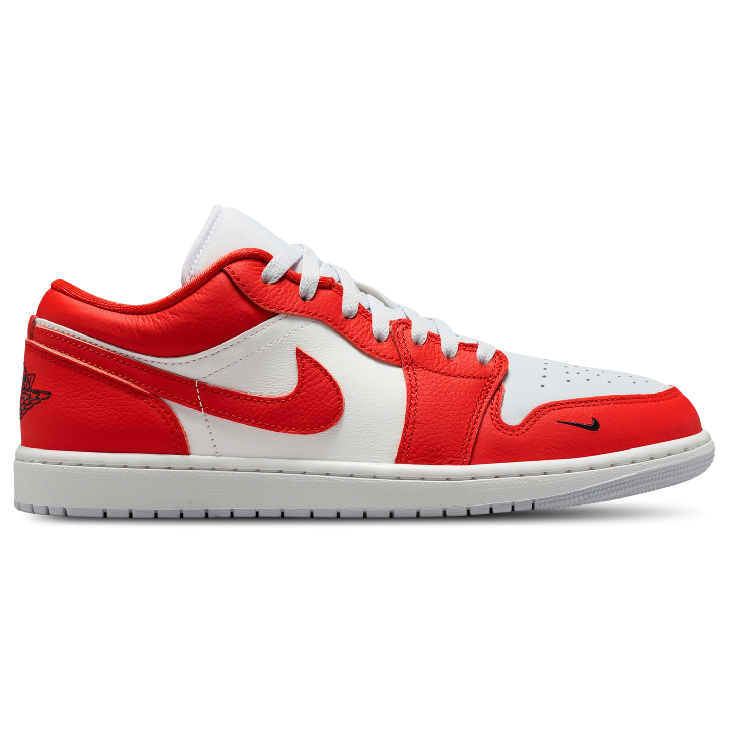 Jordan AJ 1 Low SE - Men's - Chili Red/Black/Summit White