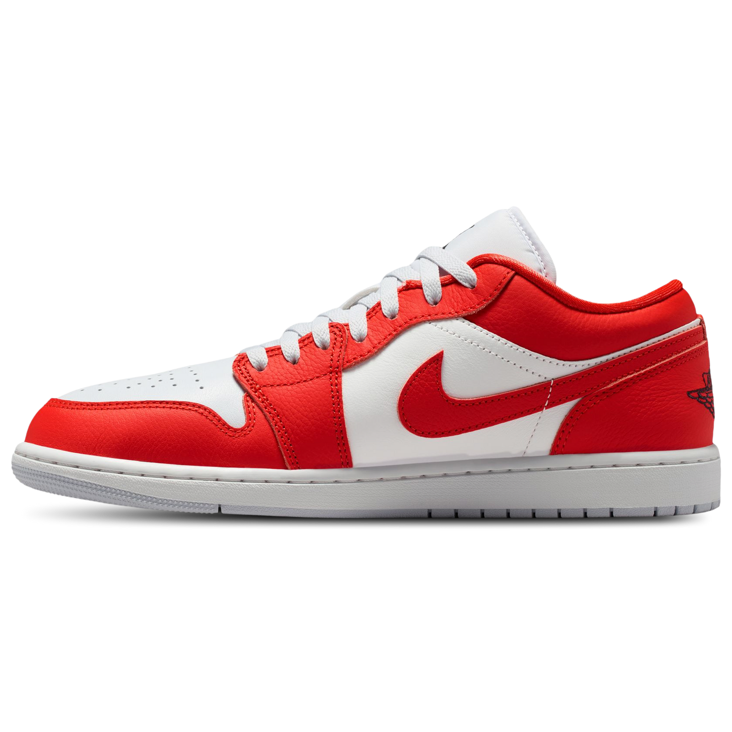 Jordan AJ 1 Low SE - Men's - Chili Red/Black/Summit White