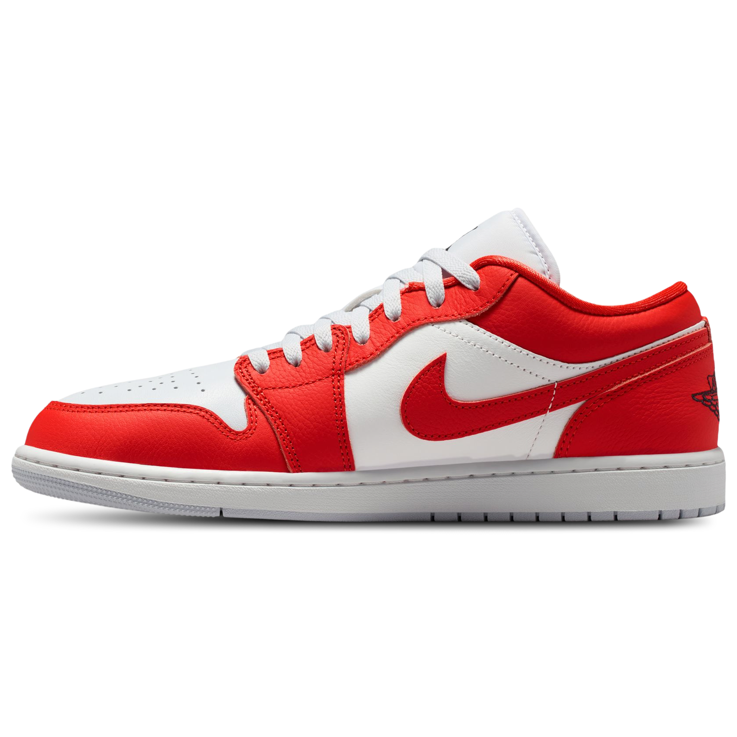 Jordan AJ 1 Low SE - Men's - Chili Red/Black/Summit White