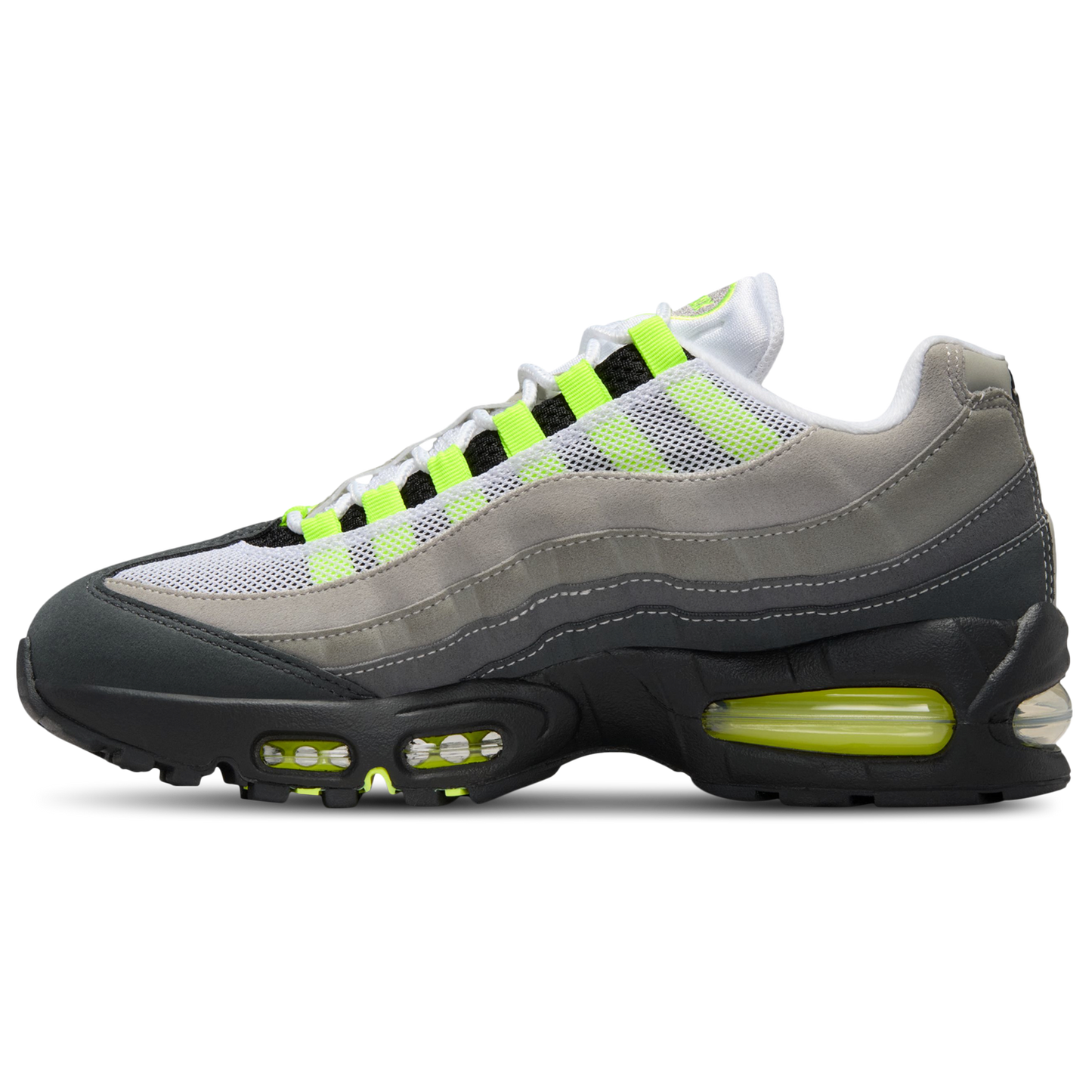 Nike Air Max 95  - Women's - Anthracite/Neon Yellow/Black