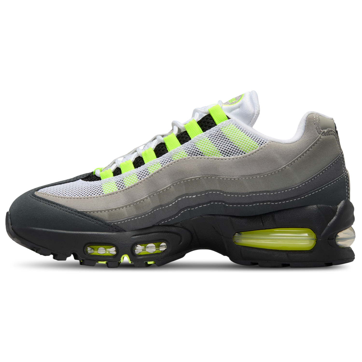 Nike Air Max 95  - Women's - Anthracite/Neon Yellow/Black