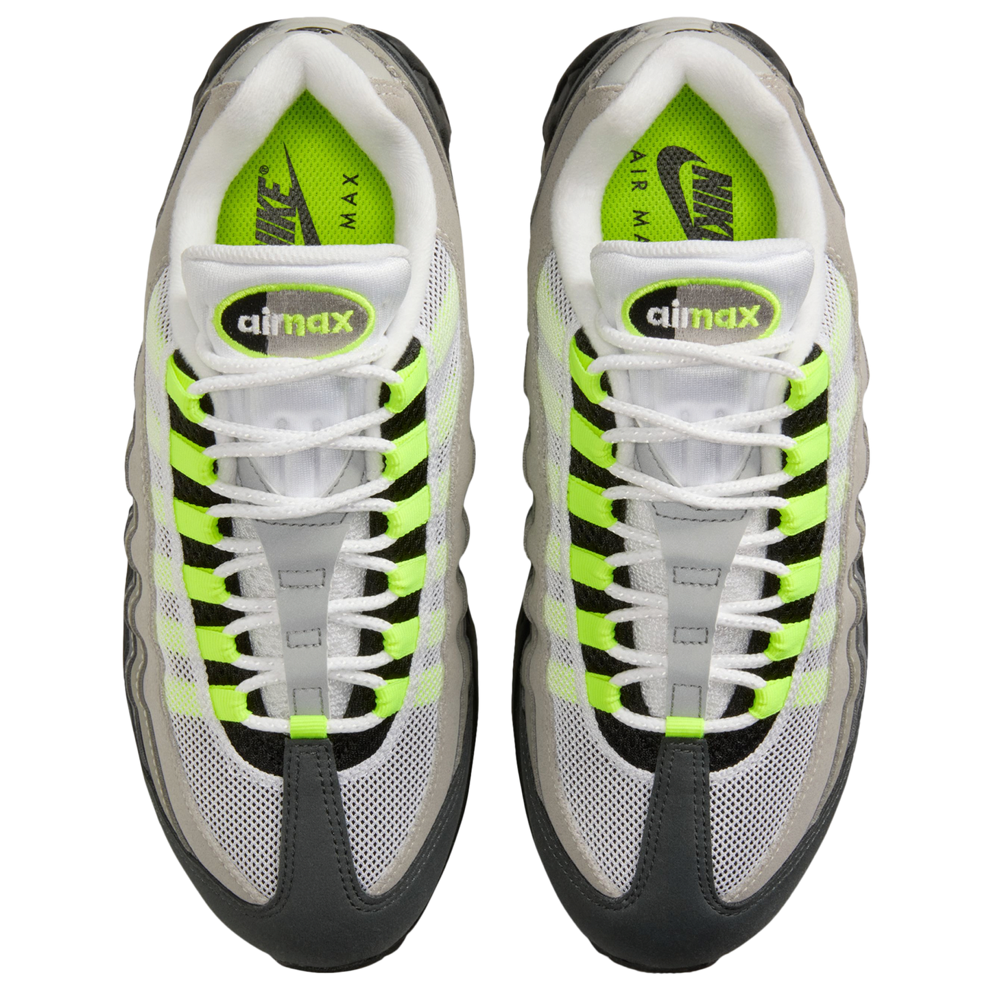 Nike Air Max 95  - Women's - Anthracite/Neon Yellow/Black