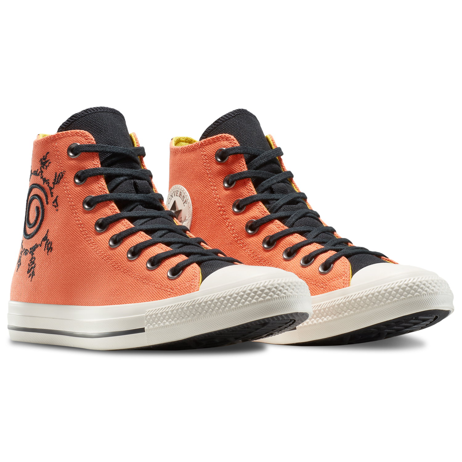 Converse X Naruto CTAS Hi - Men's - Pale Magma/Black/Egret