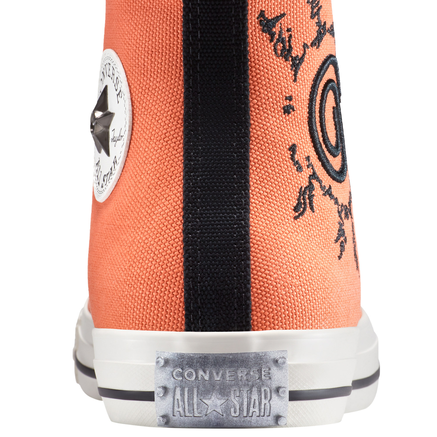 Converse X Naruto CTAS Hi - Men's - Pale Magma/Black/Egret