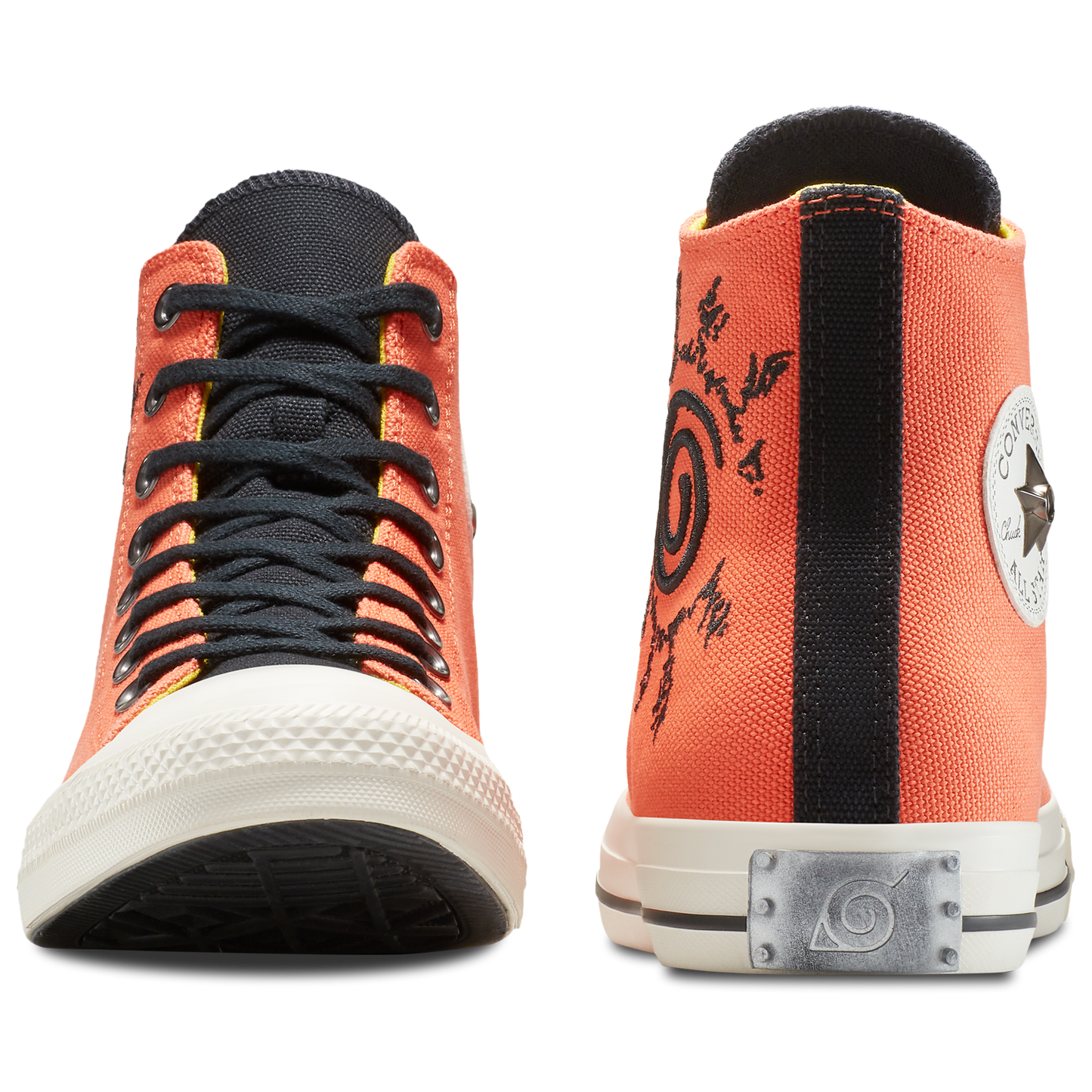 Converse X Naruto CTAS Hi - Men's - Pale Magma/Black/Egret