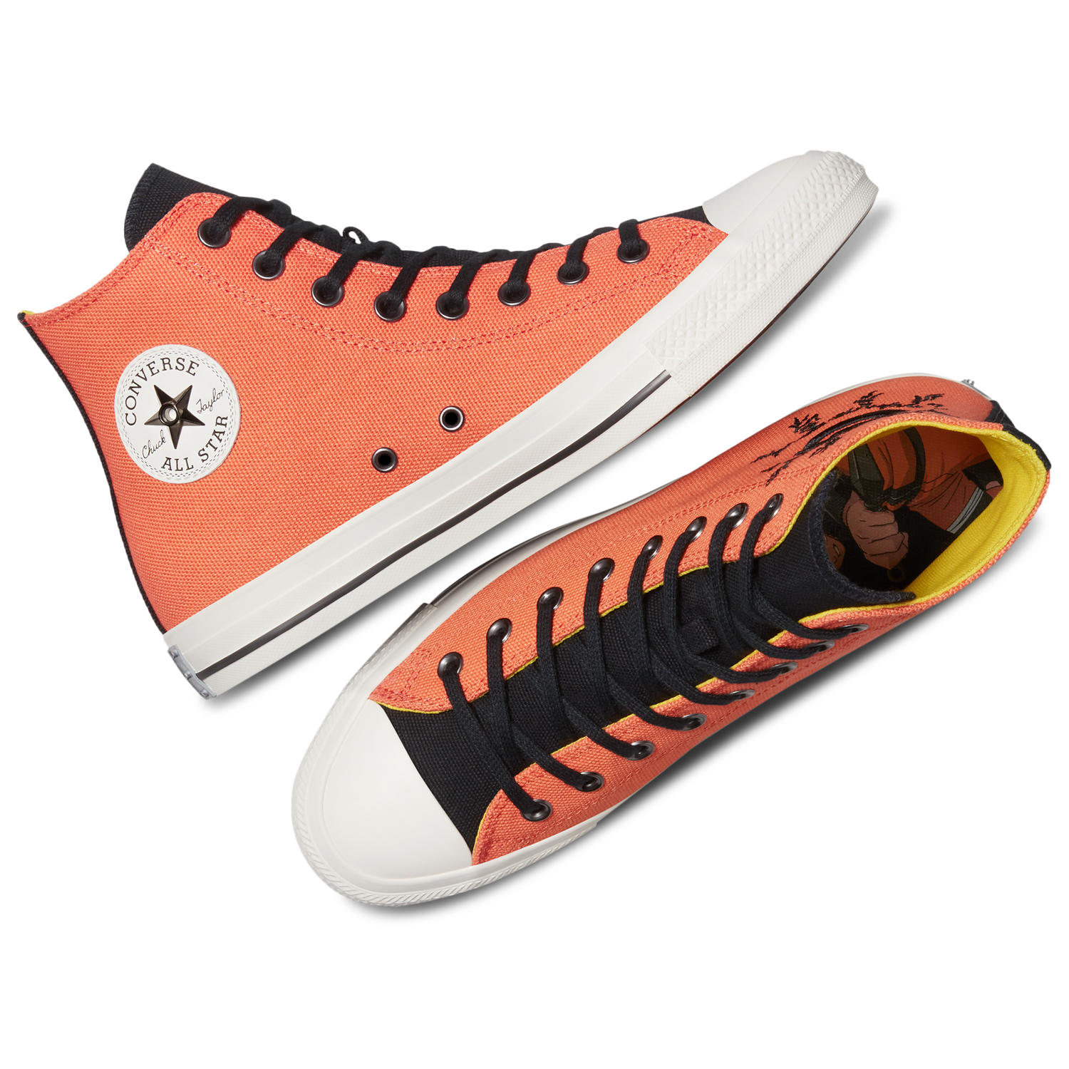 Converse X Naruto CTAS Hi - Men's - Pale Magma/Black/Egret