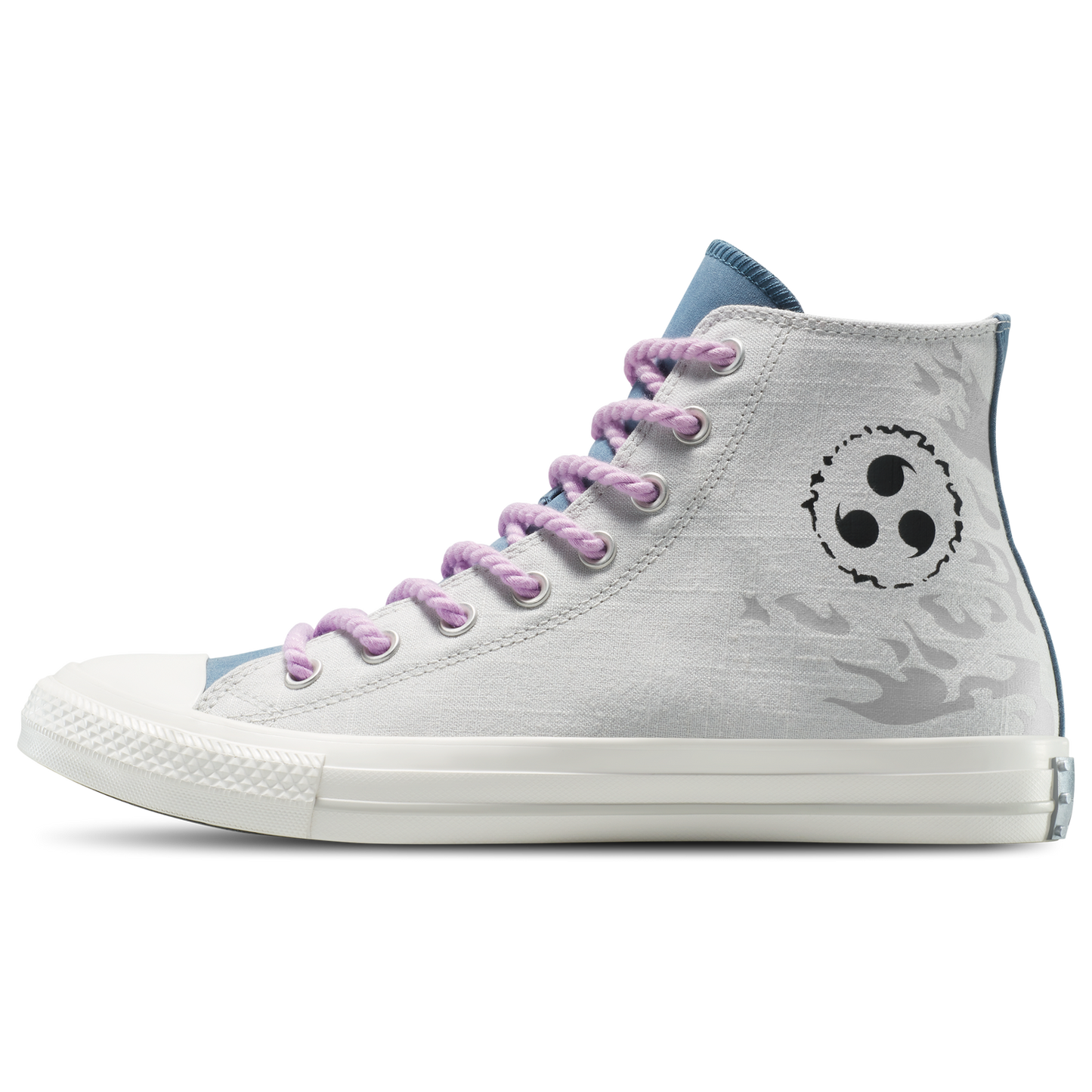 Converse X Naruto CTAS Hi - Men's - Vintage White/Lilac/Fossil