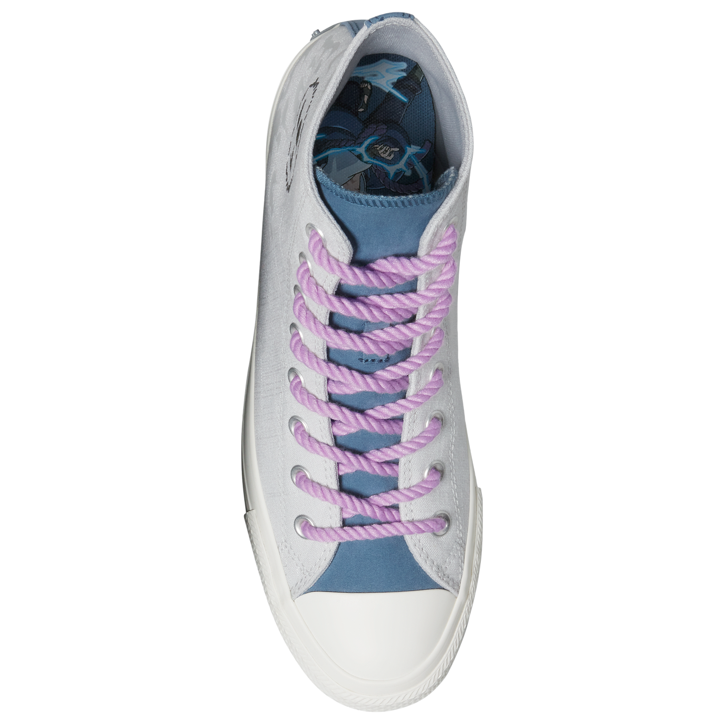 Converse X Naruto CTAS Hi - Men's - Vintage White/Lilac/Fossil