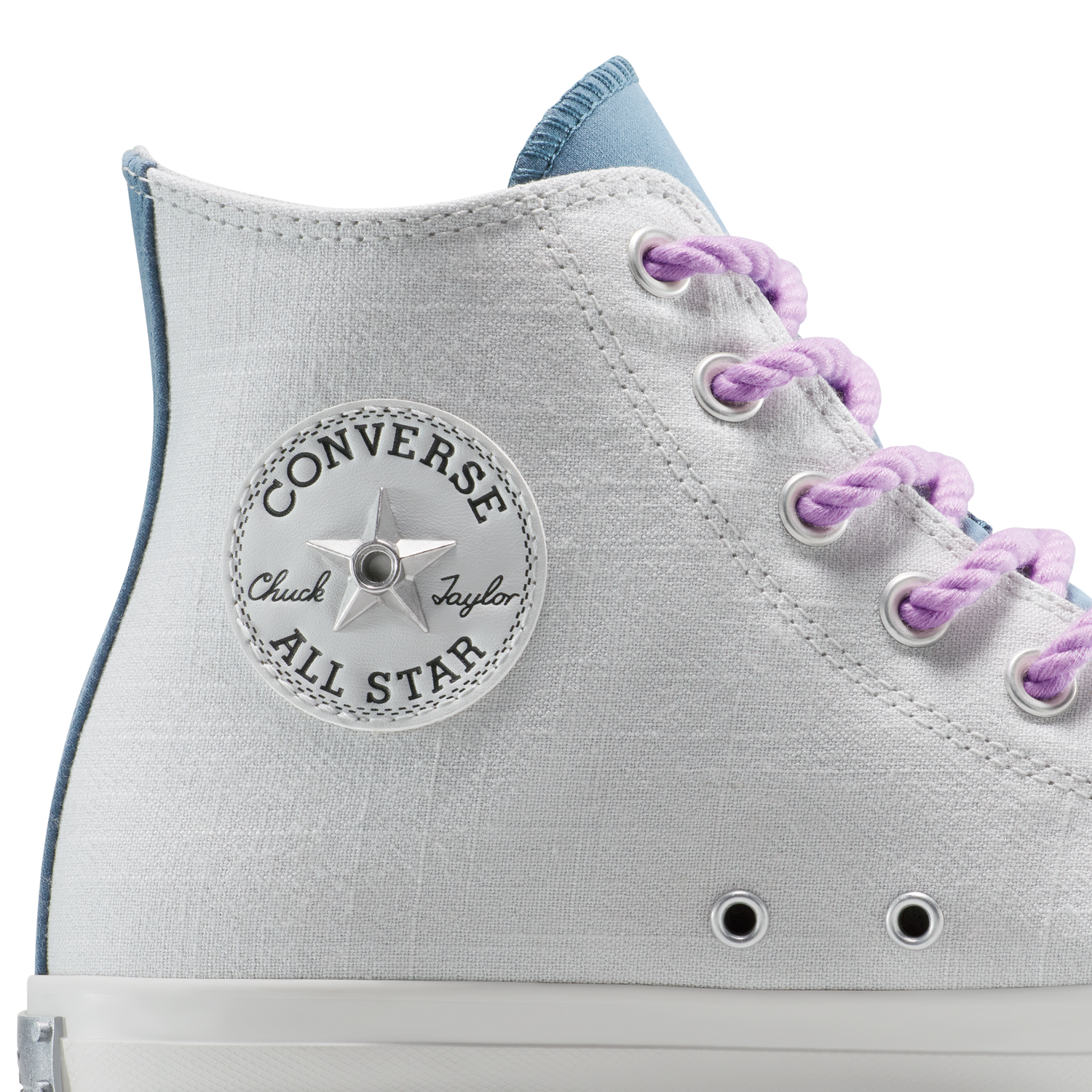Converse X Naruto CTAS Hi - Men's - Vintage White/Lilac/Fossil