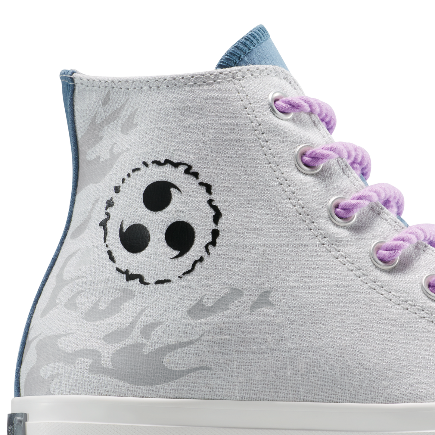 Converse X Naruto CTAS Hi - Men's - Vintage White/Lilac/Fossil