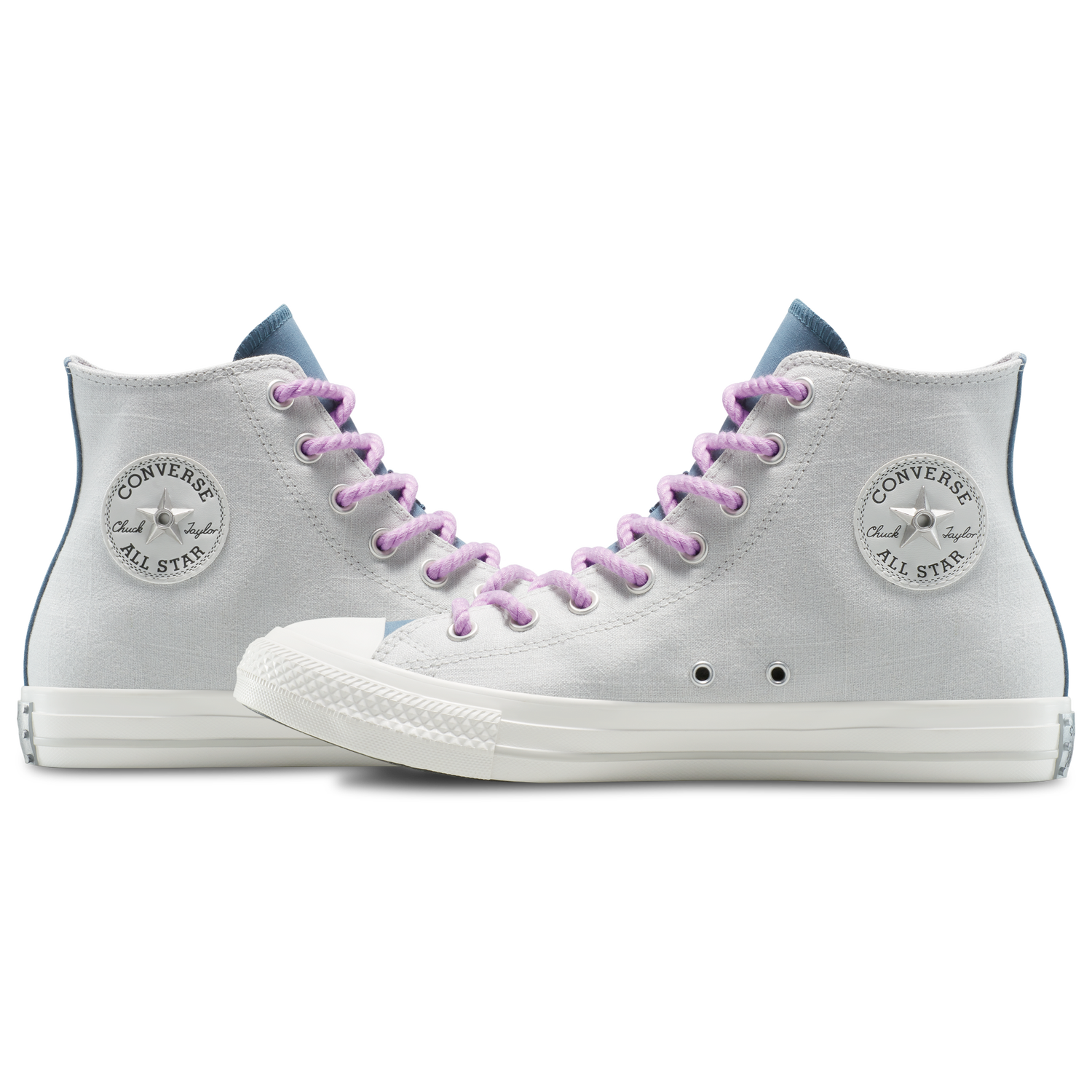 Converse X Naruto CTAS Hi - Men's - Vintage White/Lilac/Fossil