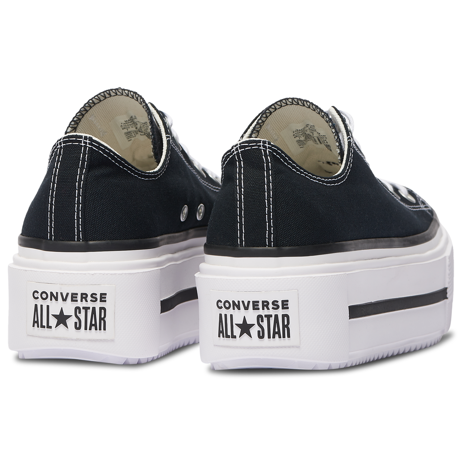 Converse Lift Stack  - Women's - Black/White