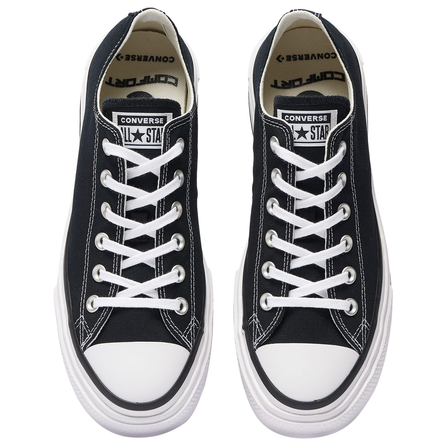 Converse Lift Stack  - Women's - Black/White
