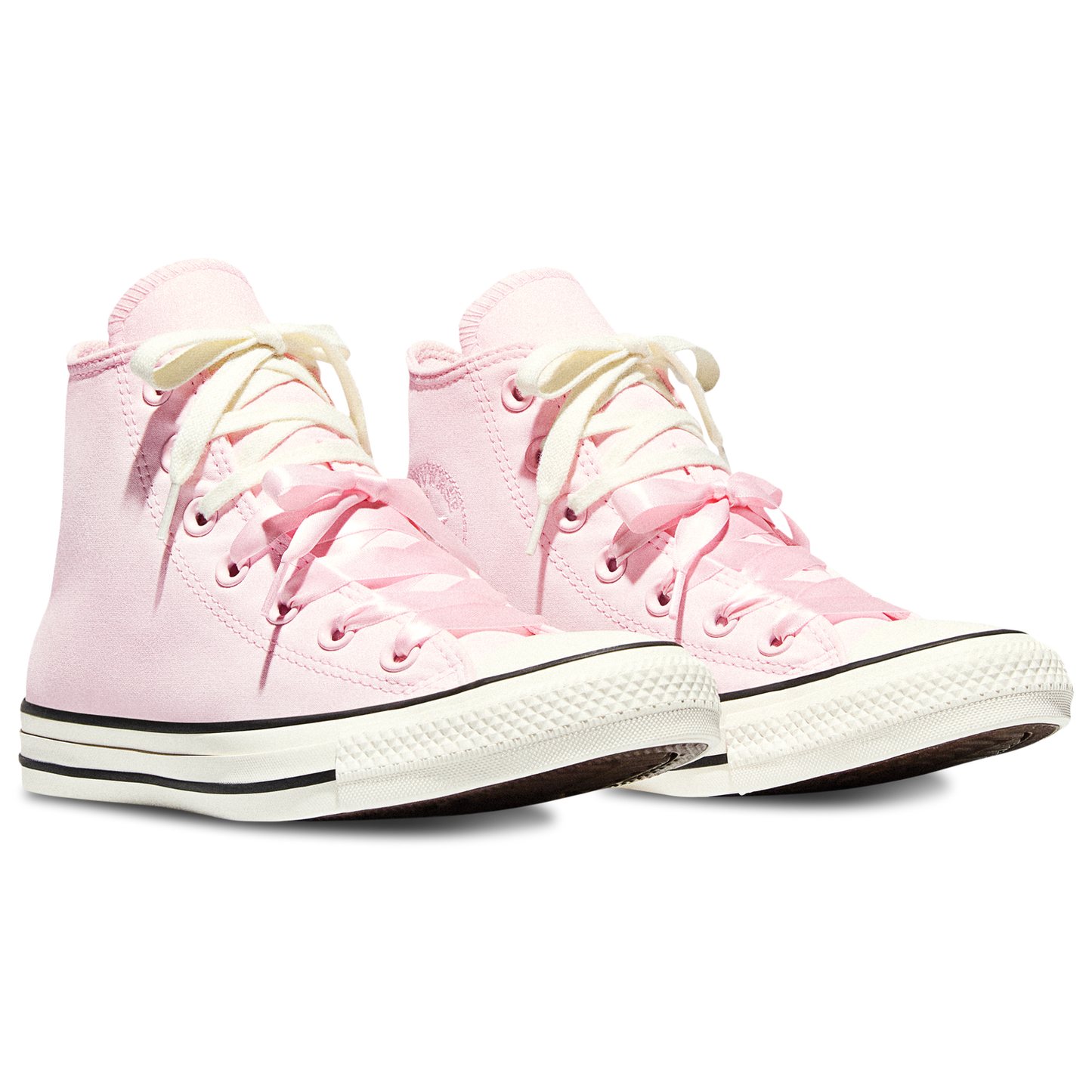 Converse Chuck Taylor All Star High - Women's - Black/Decade Pink/Egret