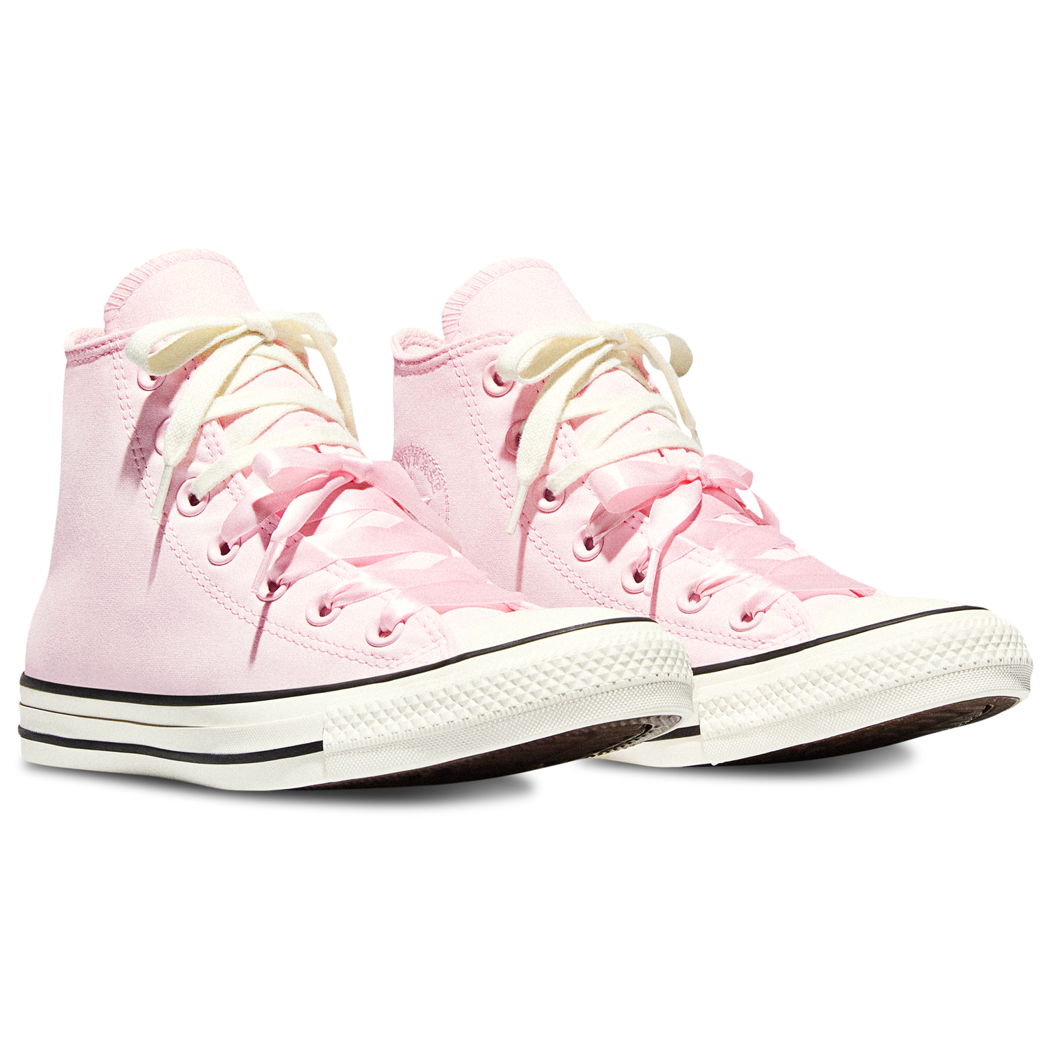 Converse Chuck Taylor All Star High - Women's - Black/Decade Pink/Egret