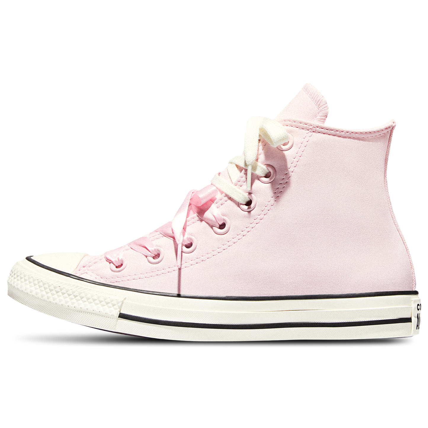 Converse Chuck Taylor All Star High - Women's - Black/Decade Pink/Egret