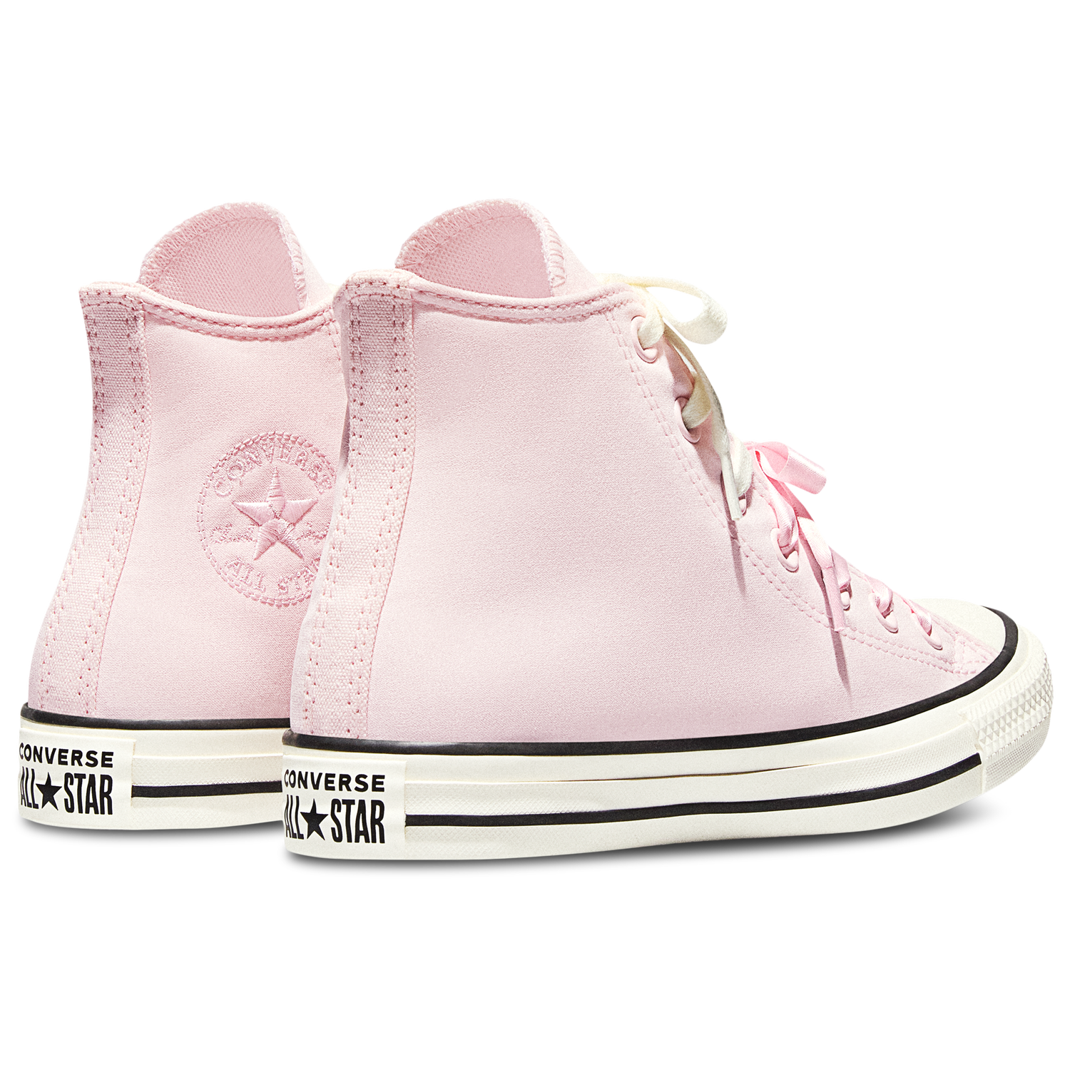 Converse Chuck Taylor All Star High - Women's - Black/Decade Pink/Egret