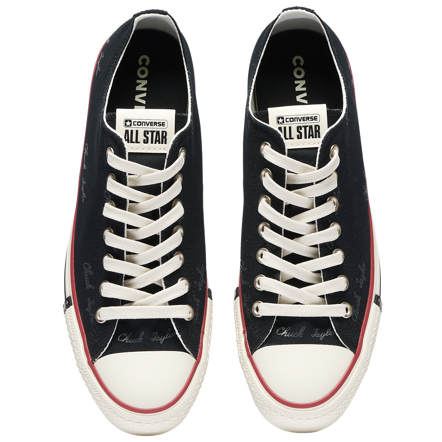 Converse Conv AS Low Script - Men's - White/Red/Black