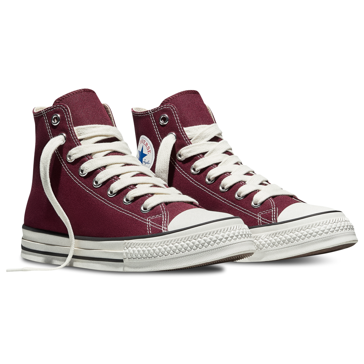 Converse Chuck Taylor Throwback - Men's - Vintage White/Deep Bordeaux