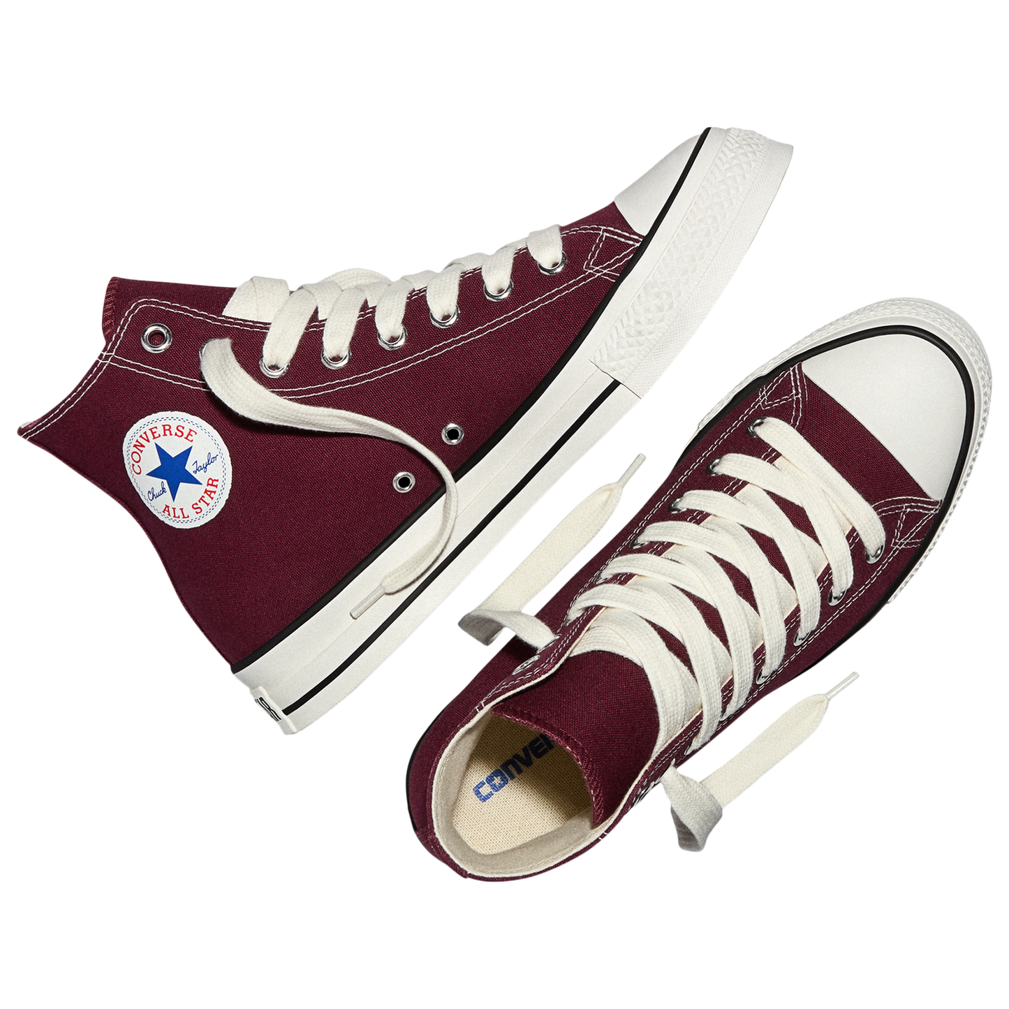Converse Chuck Taylor Throwback - Men's - Vintage White/Deep Bordeaux