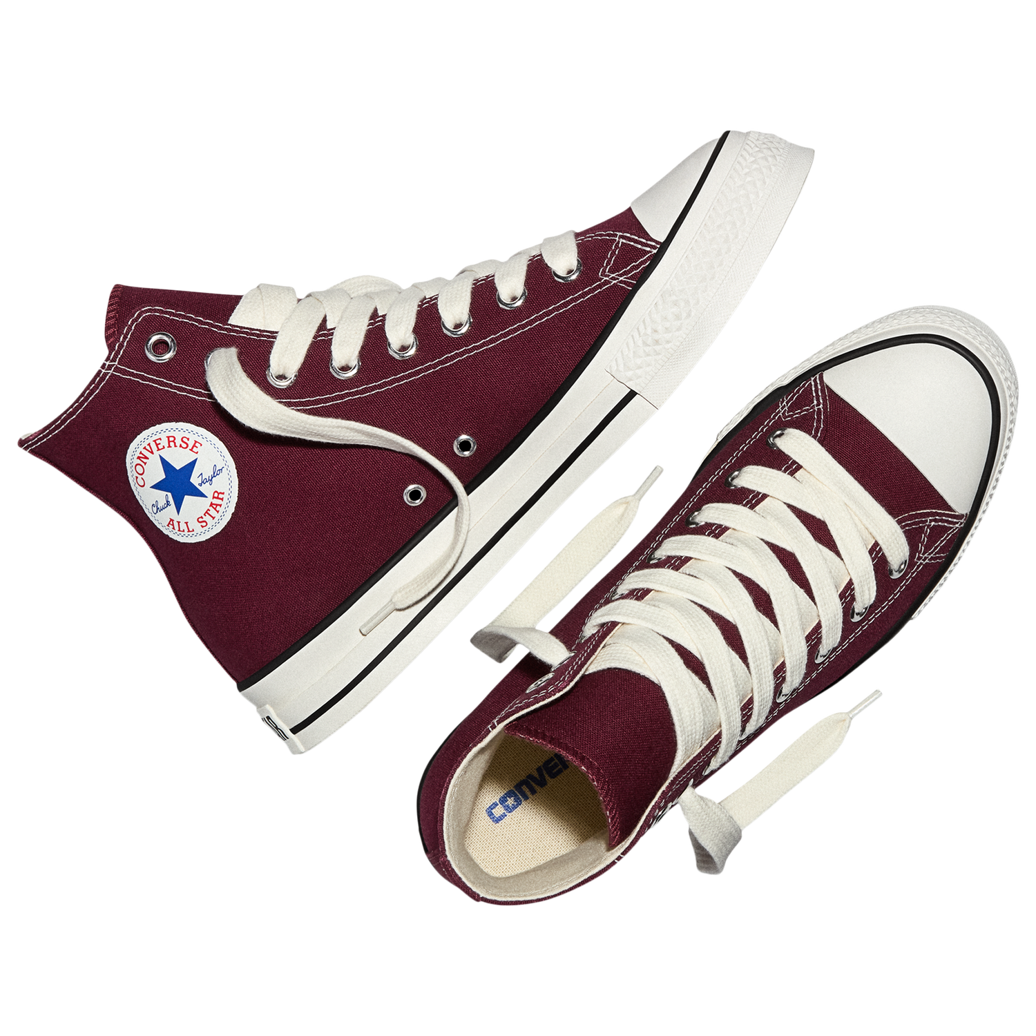 Converse Chuck Taylor Throwback - Men's - Vintage White/Deep Bordeaux
