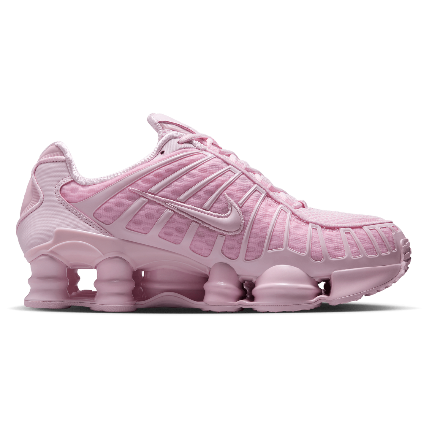 Nike Shox TL - Women's - Mtlc Silver/Pink Foam/Pink Foam